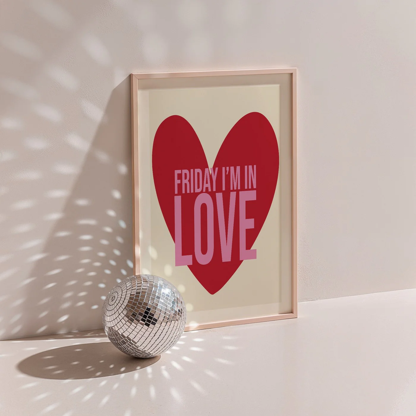 Affiche Friday I'M In Love - Blanc - Image 2
