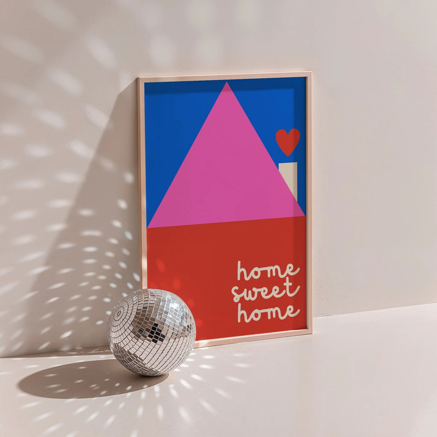 Affiche Home Sweet Home - Blue - Image 2
