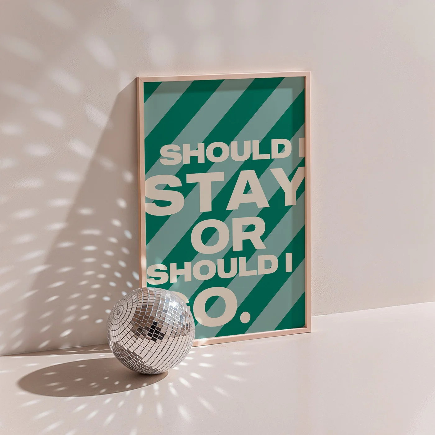 Affiche Should I Stay - Vert - Image 2