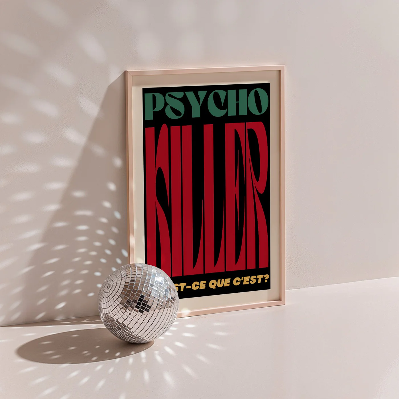 Affiche Psycho Killer - Noir - Image 2