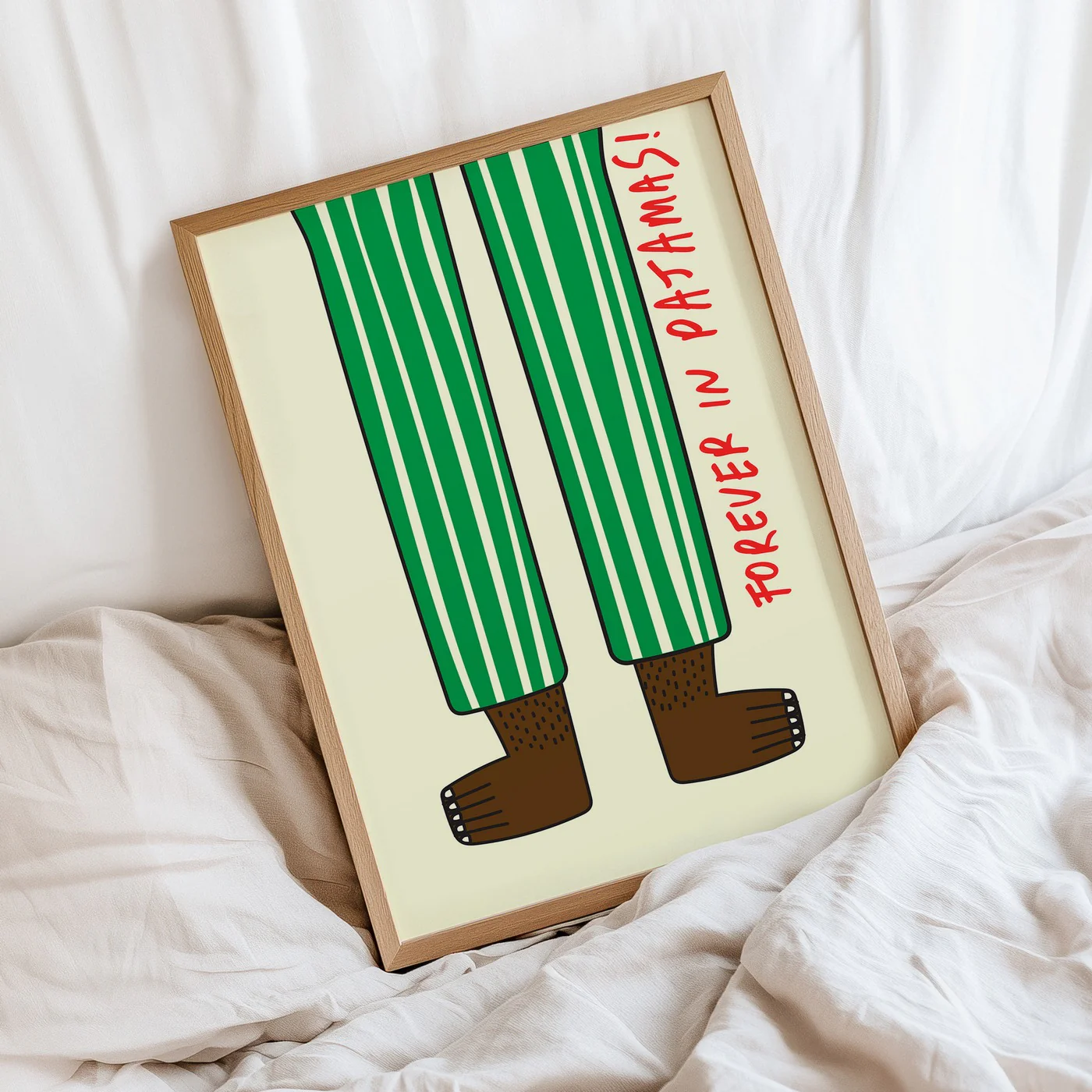 Affiche Forever In Pajamas - Vert - Image 2