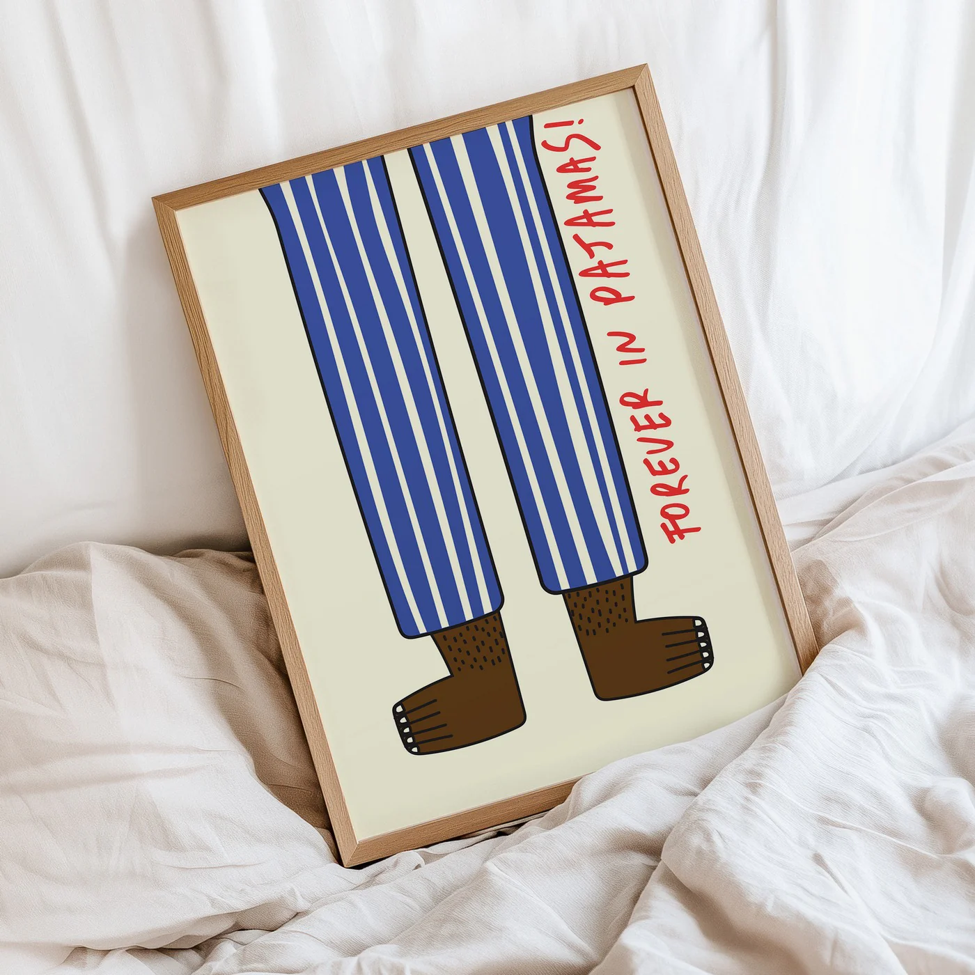Affiche Forever In Pajamas - Blue - Image 2