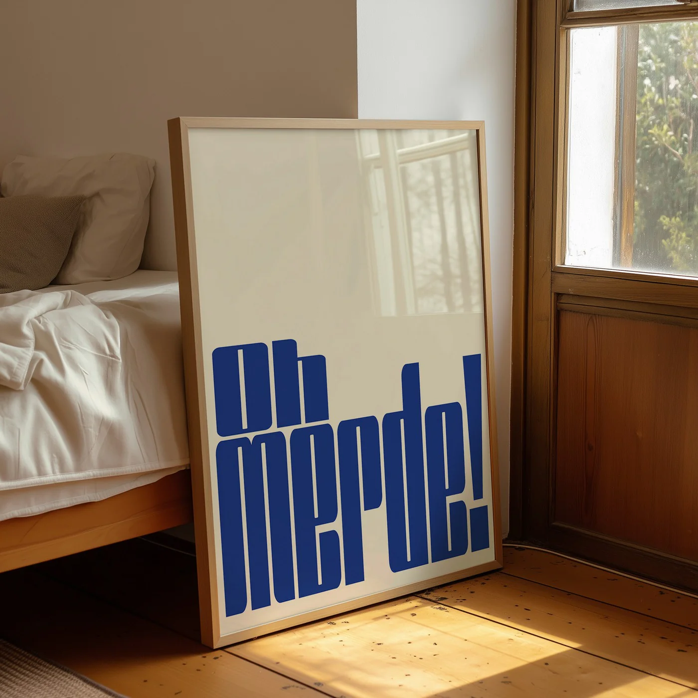 Affiche Oh Merde - Blue - Image 2