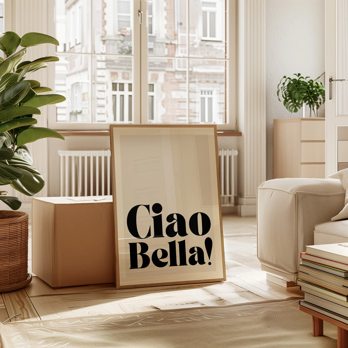 Affiche Ciao Bella - Noir - Image 2