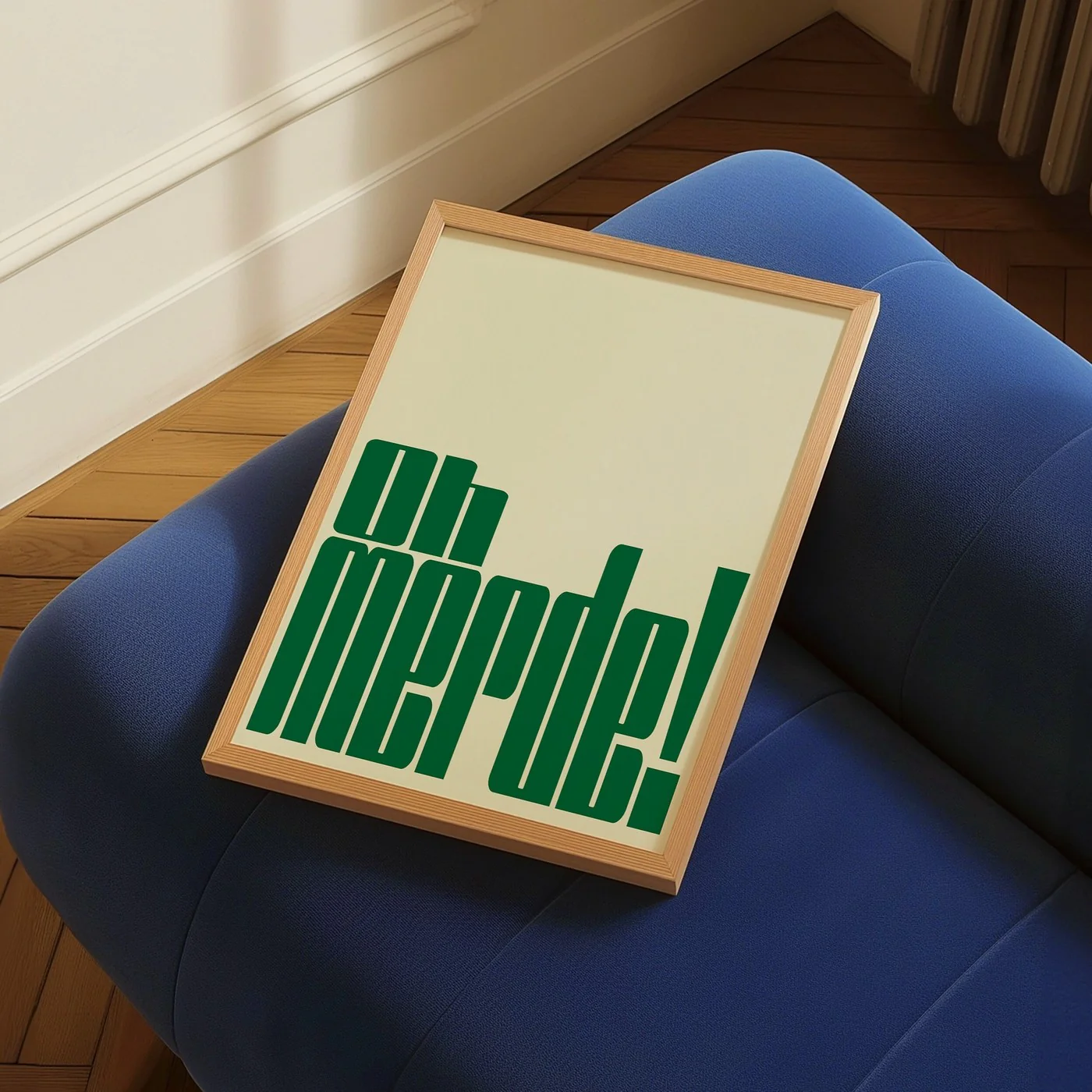 Affiche Oh Merde - Vert - Image 2