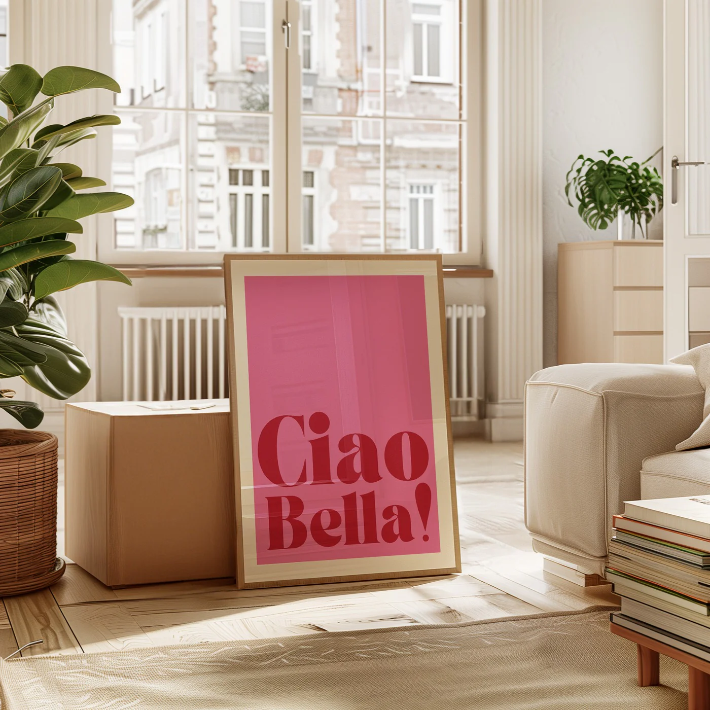 Affiche Ciao Bella - Rose - Image 2
