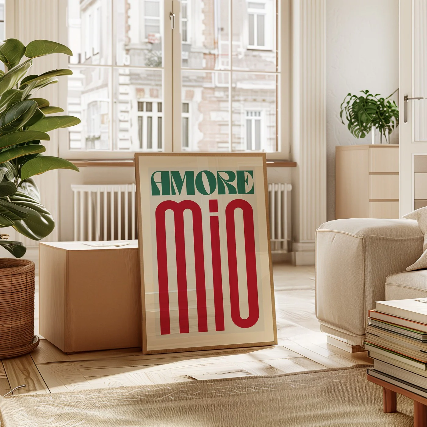 Affiche Amore Mio - Vert - Image 2