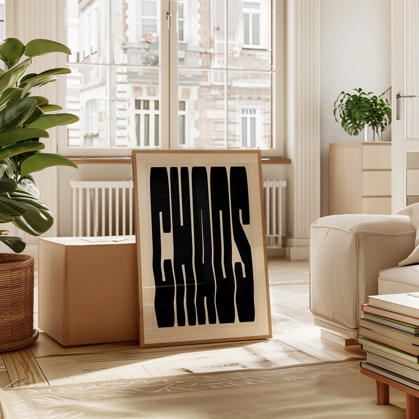 Affiche Chaos - Noir - Image 2