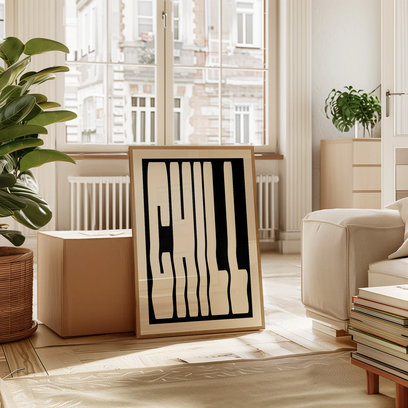 Affiche Chill - Blanc - Image 2