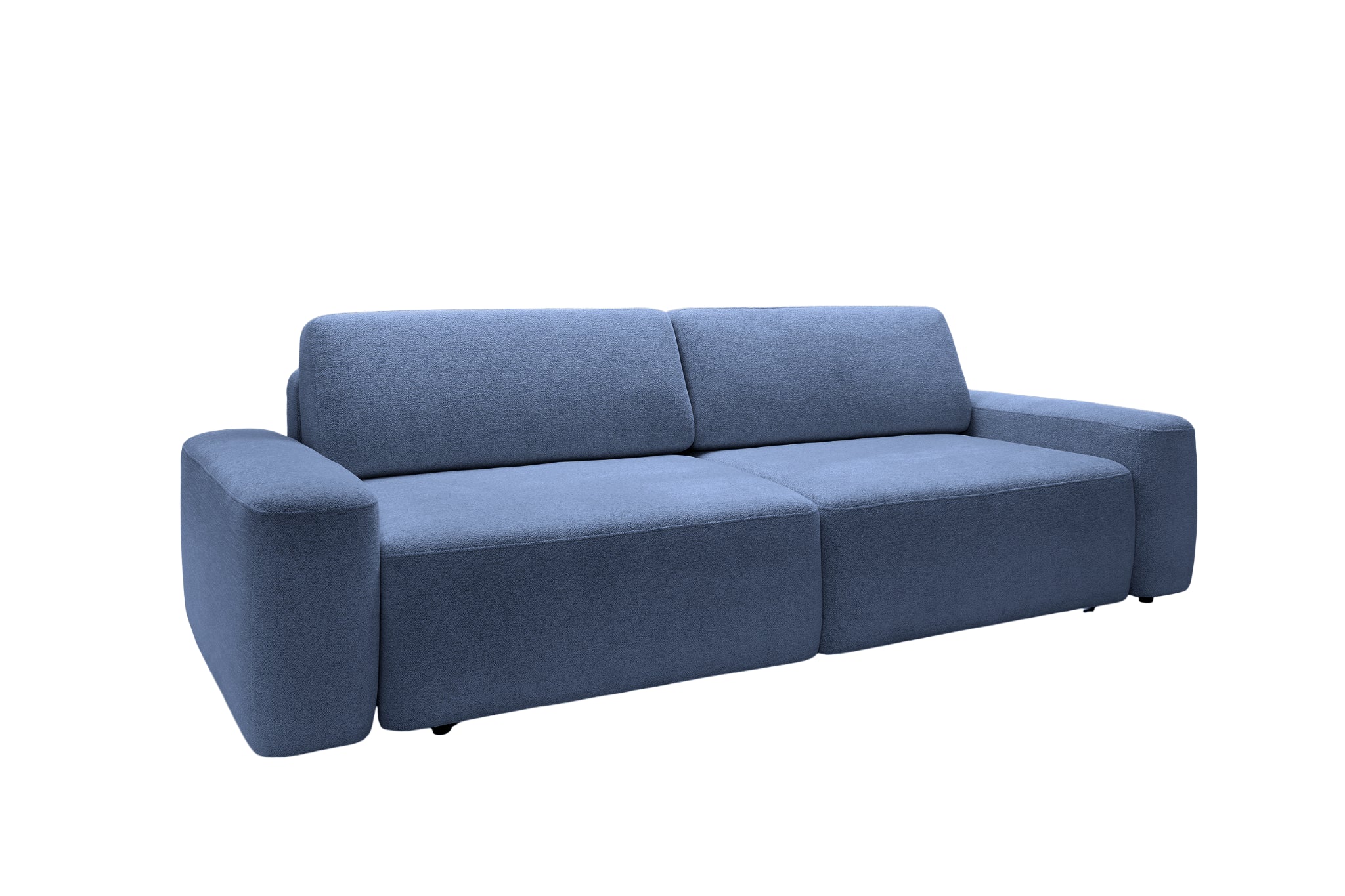 Ivy - Canapé Droit Convertible Coffre Tissu Chiné 3 Places - Image 19