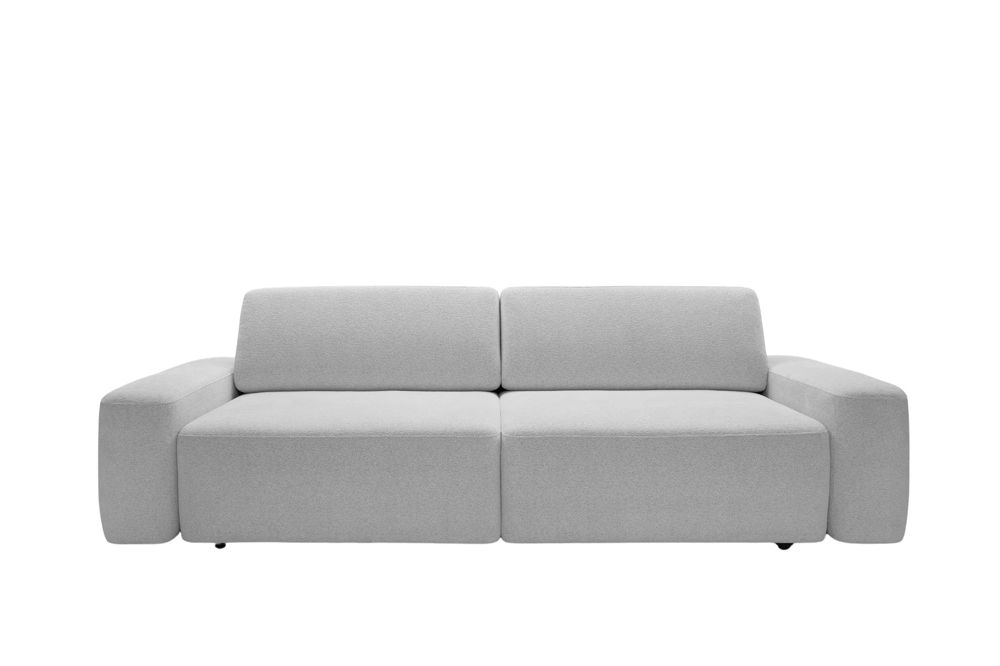 Ivy - Canapé Droit Convertible Coffre Tissu Chiné 3 Places - Image 30