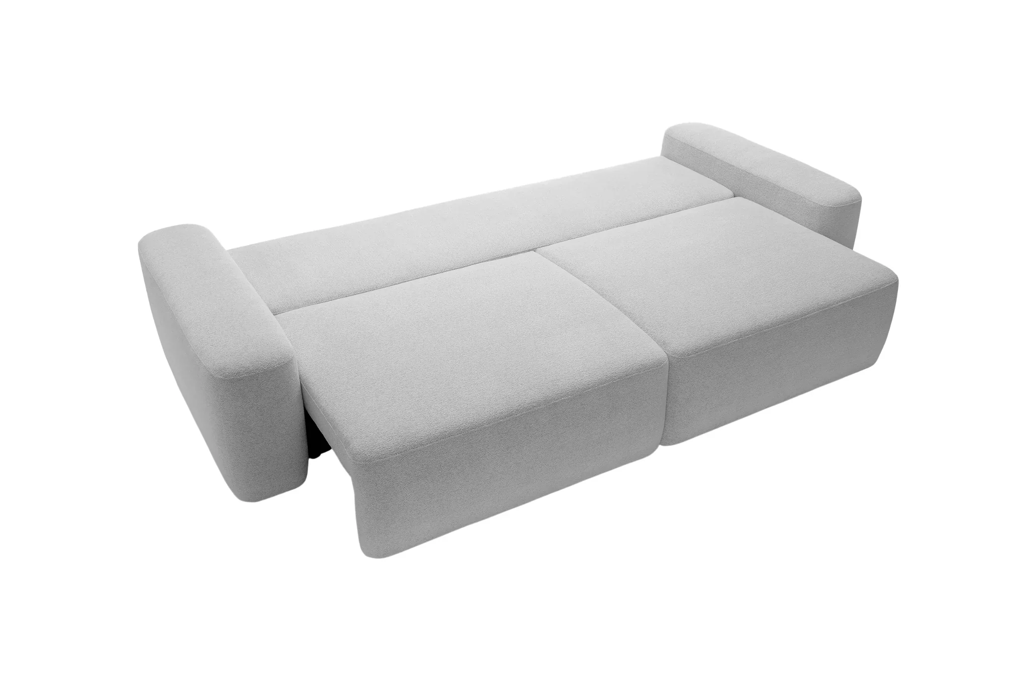 Ivy - Canapé Droit Convertible Coffre Tissu Chiné 3 Places - Image 33