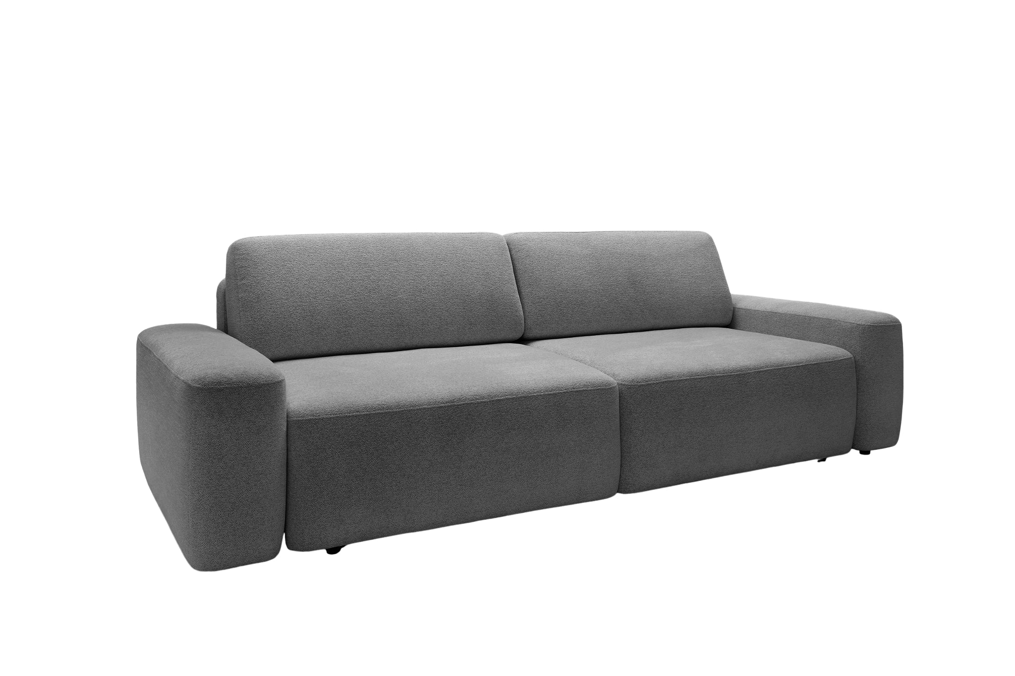 Ivy - Canapé Droit Convertible Coffre Tissu Chiné 3 Places - Image 43