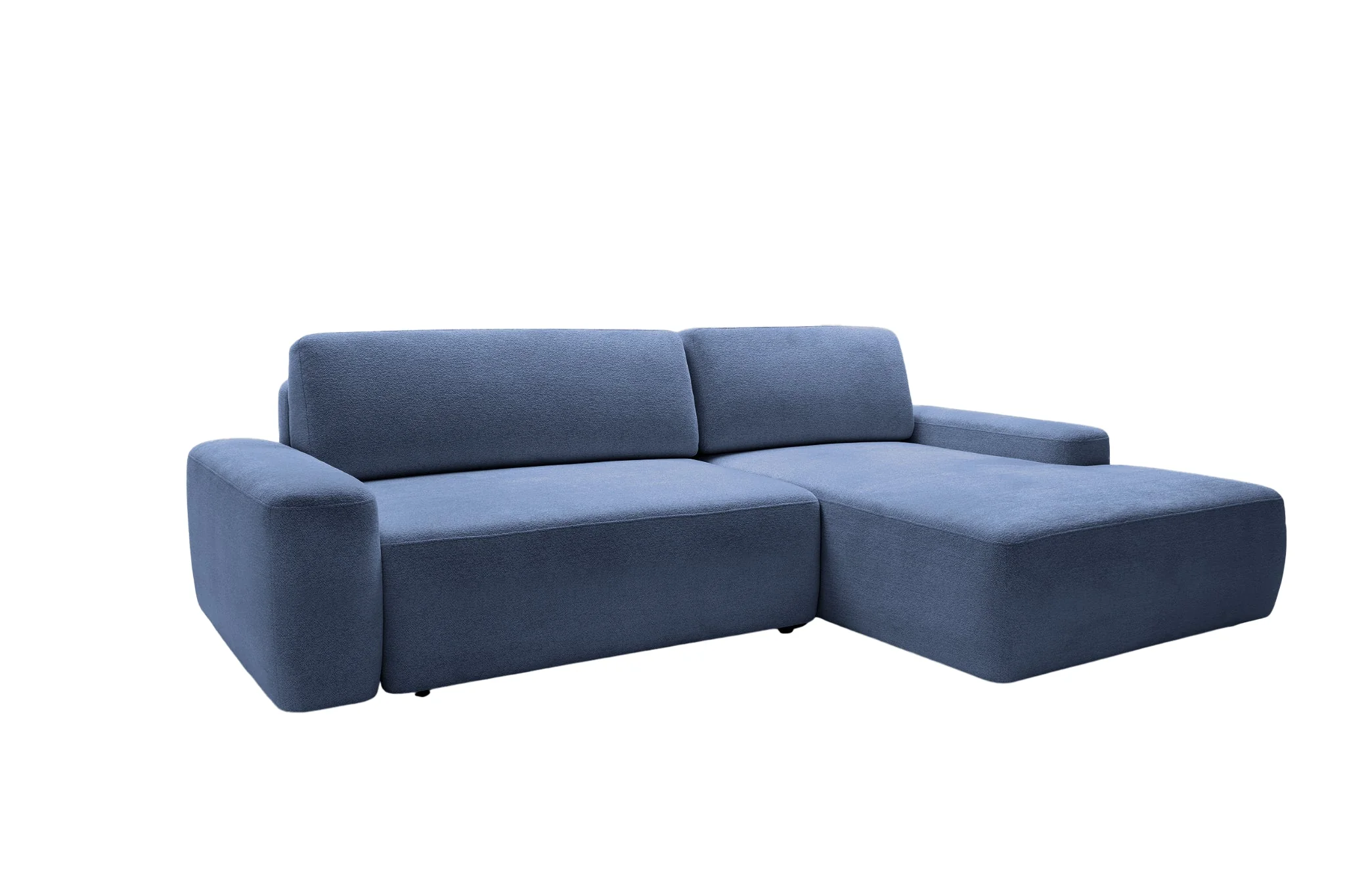 Ivy - Canapé D'Angle Convertible Tissu Chiné 4 Places - Droit - Image 33