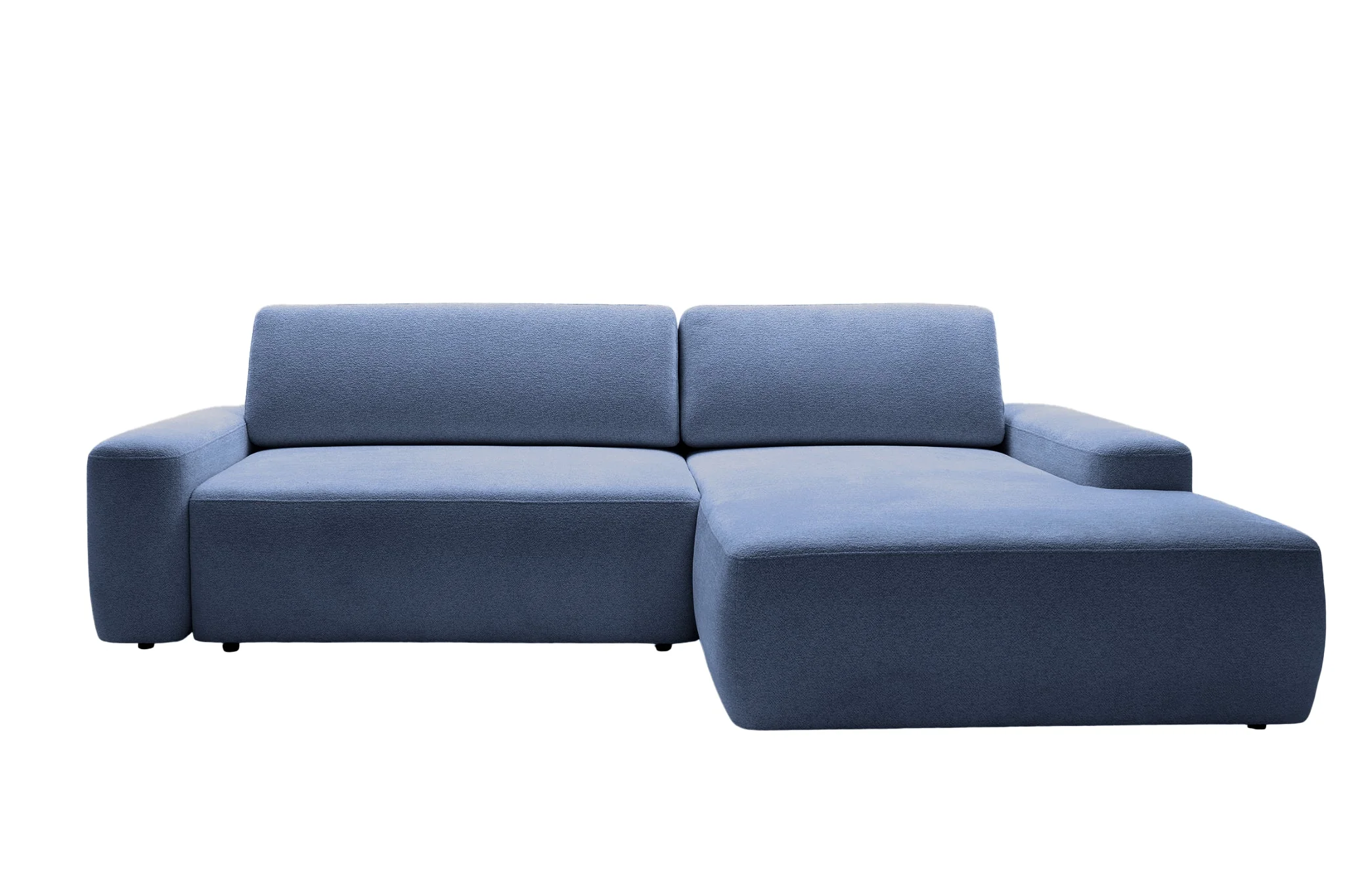 Ivy - Canapé D'Angle Convertible Tissu Chiné 4 Places - Droit - Image 34