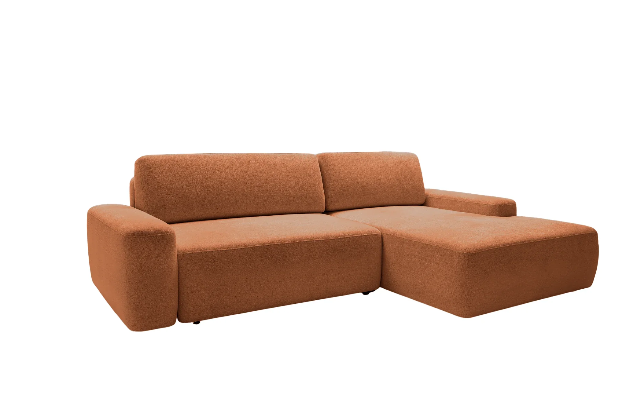 Ivy - Canapé D'Angle Convertible Tissu Chiné 4 Places - Droit - Image 69