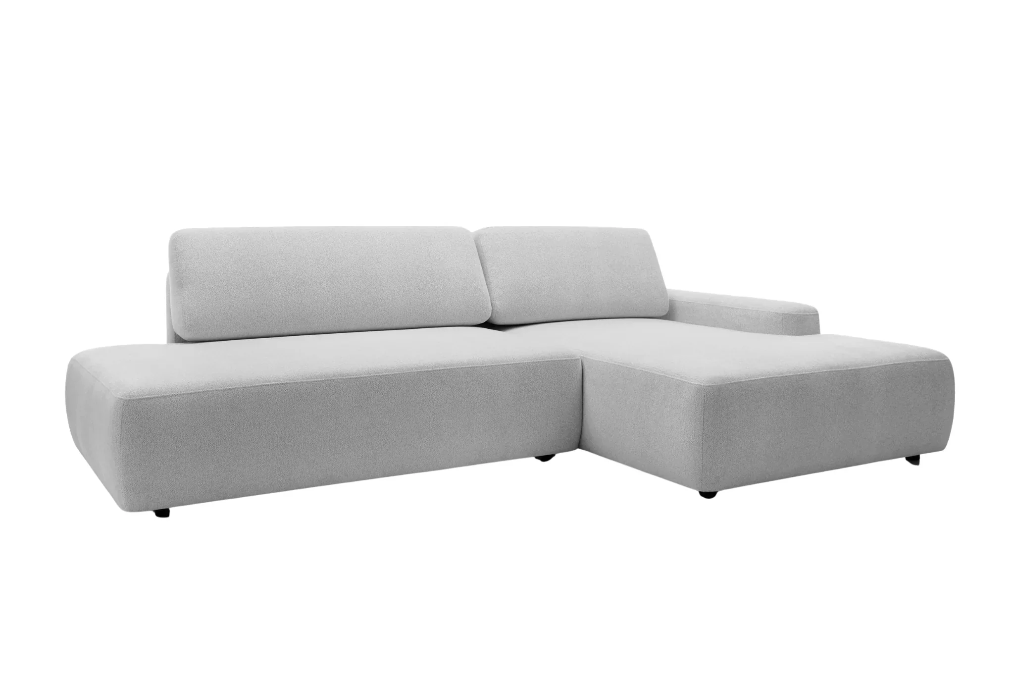 Ivy O - Canapé D'Angle Convertible Coffre Tissu Chiné 3 Places - Droit - Image 33