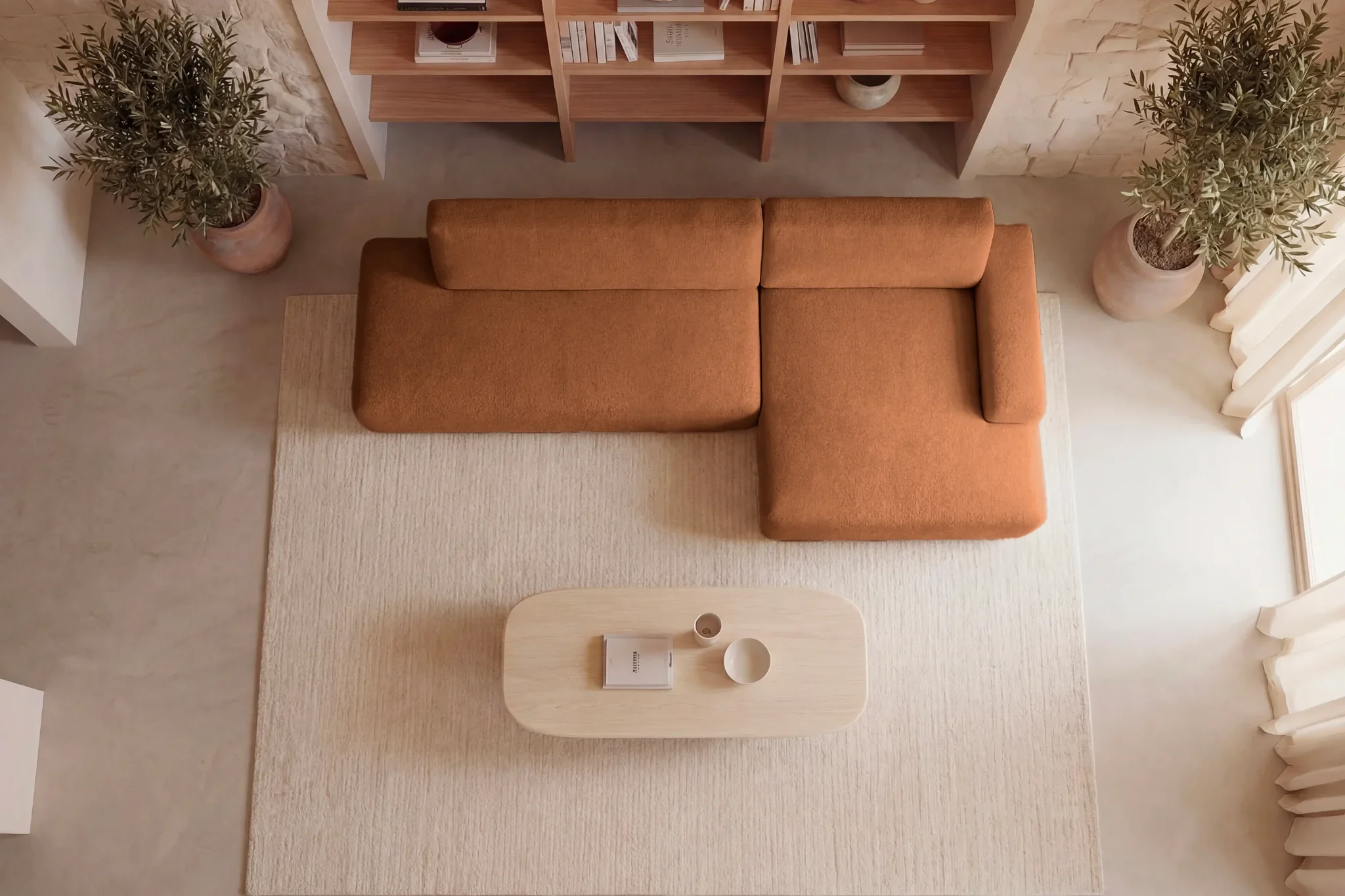 Ivy O - Canapé D'Angle Convertible Coffre Tissu Chiné 3 Places - Droit - Image 54