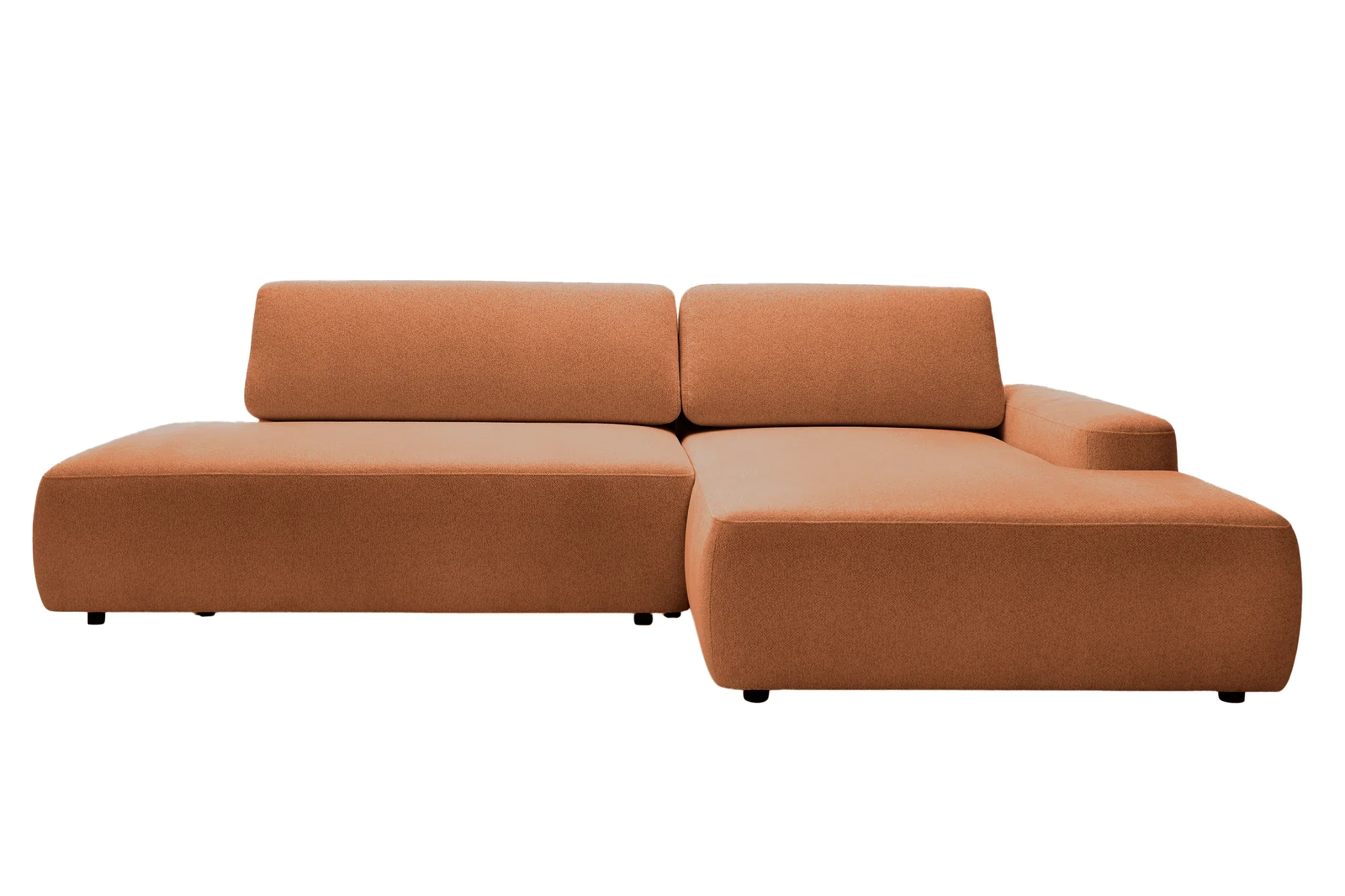Ivy O - Canapé D'Angle Convertible Coffre Tissu Chiné 3 Places - Droit - Image 55
