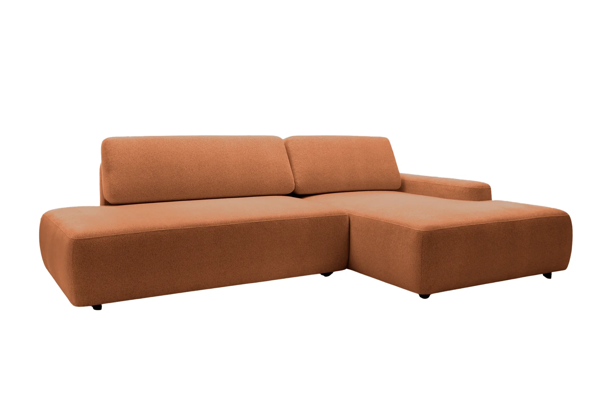 Ivy O - Canapé D'Angle Convertible Coffre Tissu Chiné 3 Places - Droit - Image 57