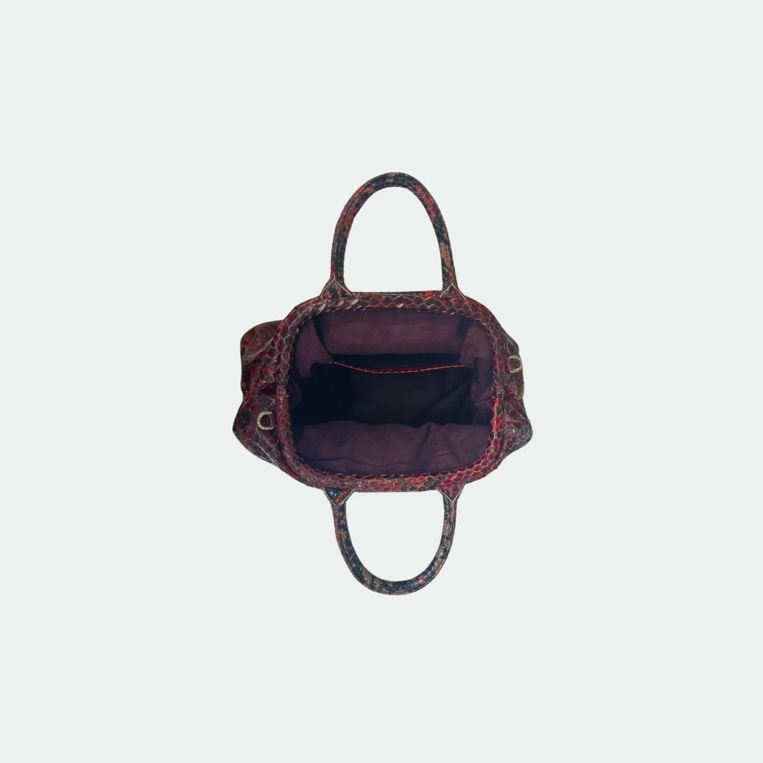 Sac Python - Jade Bourgogne - Image 3
