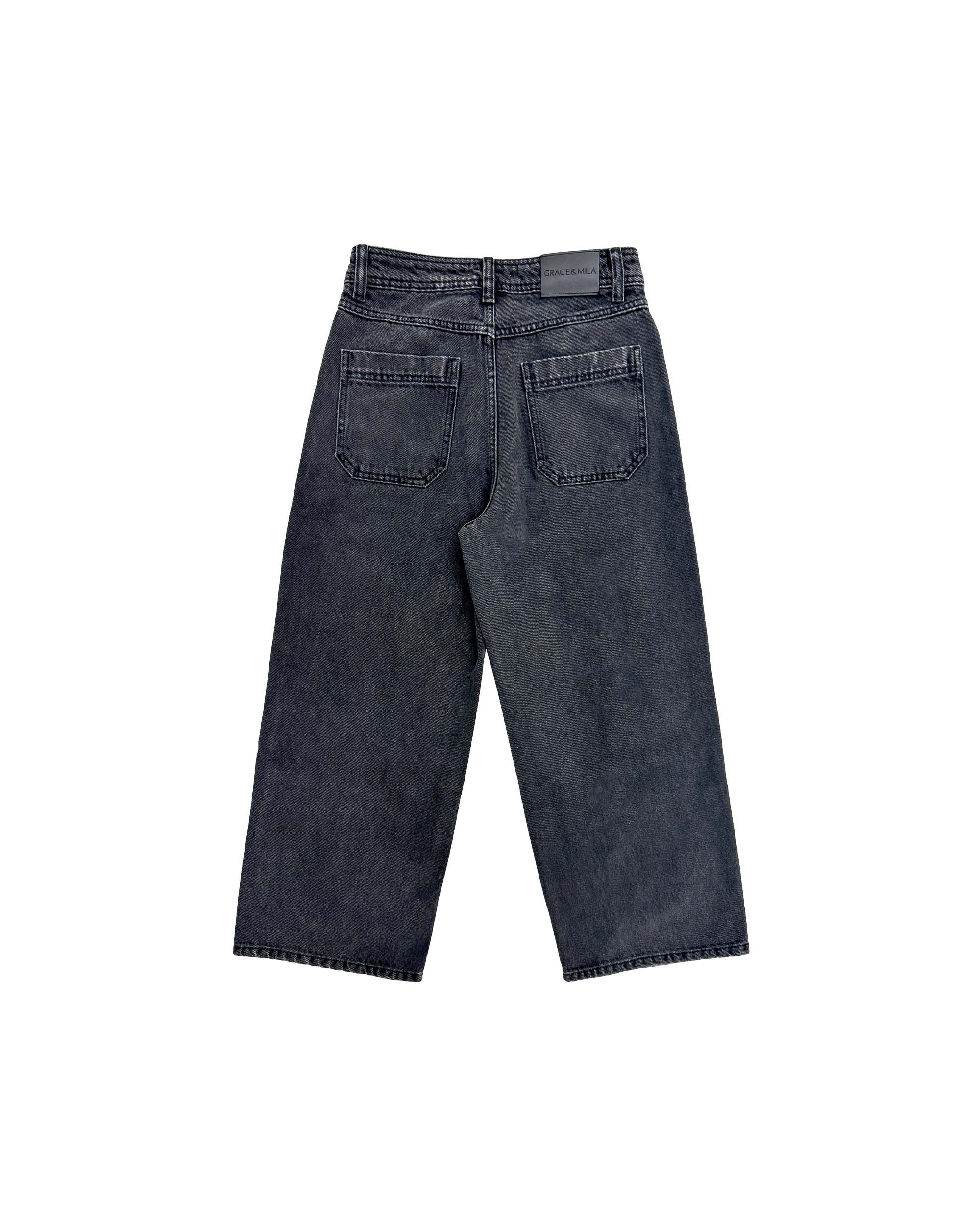 Jean 7/8E Black Washed Jonas - Image 9