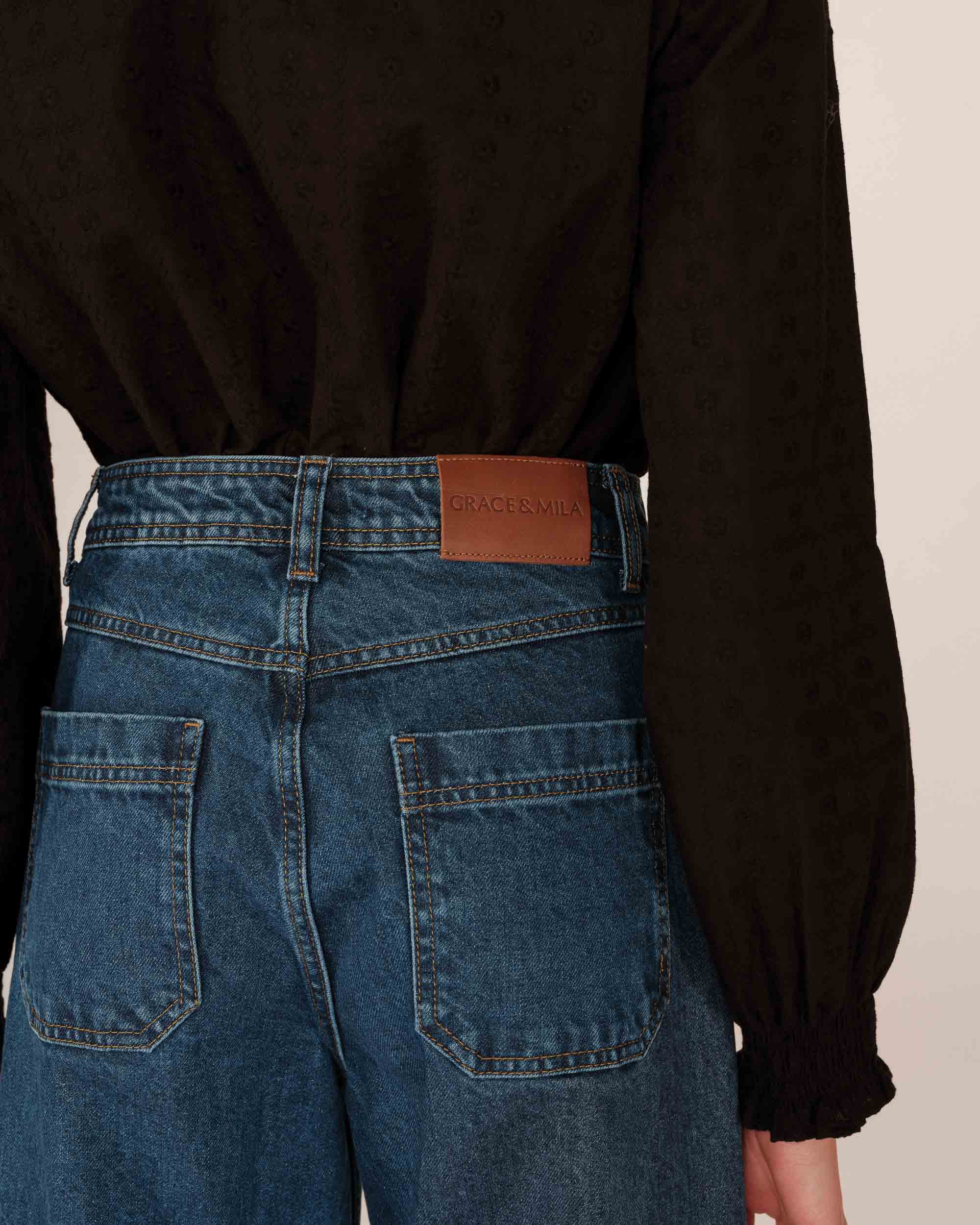 Jean 7/8E Medium Blue Jonas - Image 5