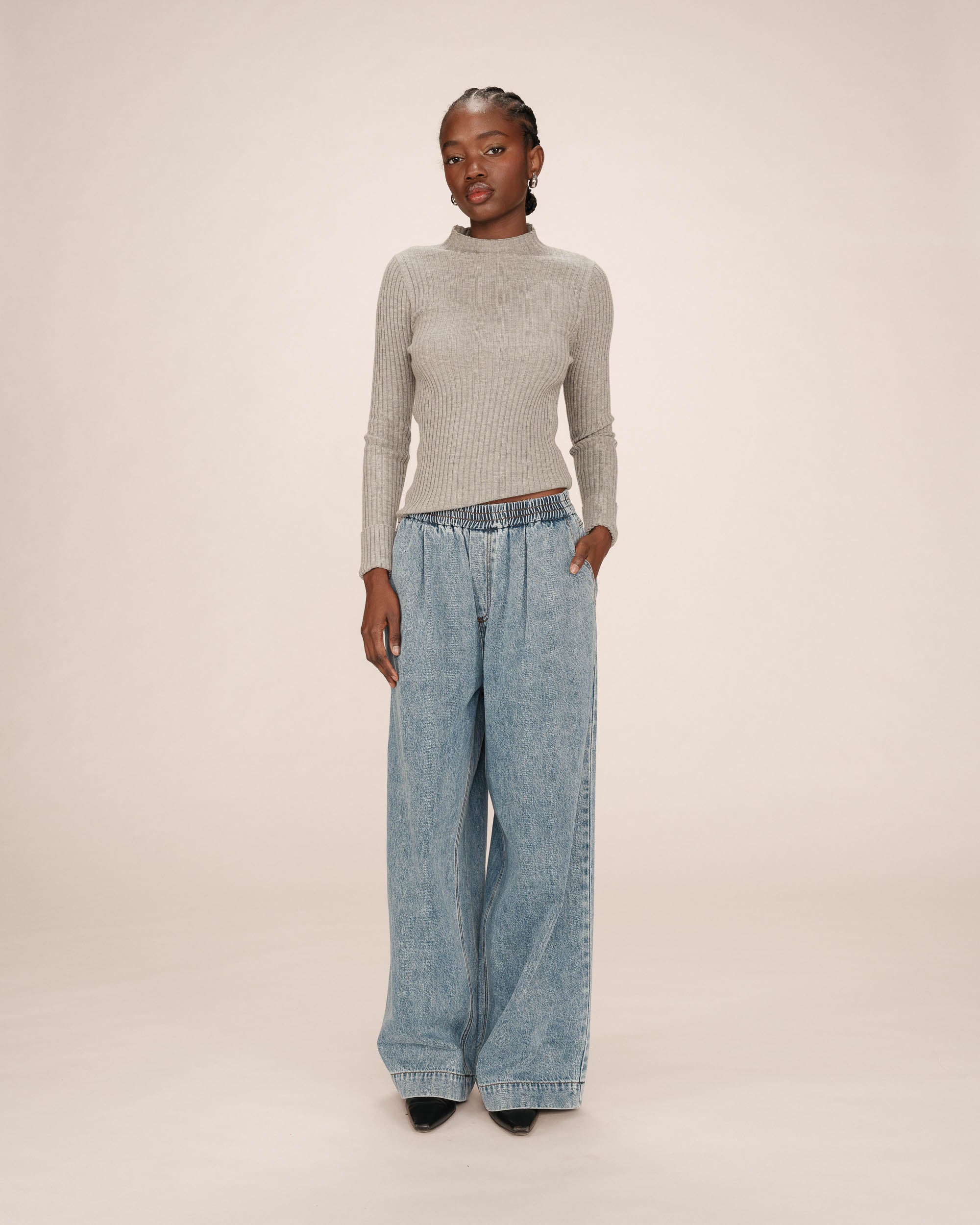 Jean Baggy Light Blue Sacha - Image 3
