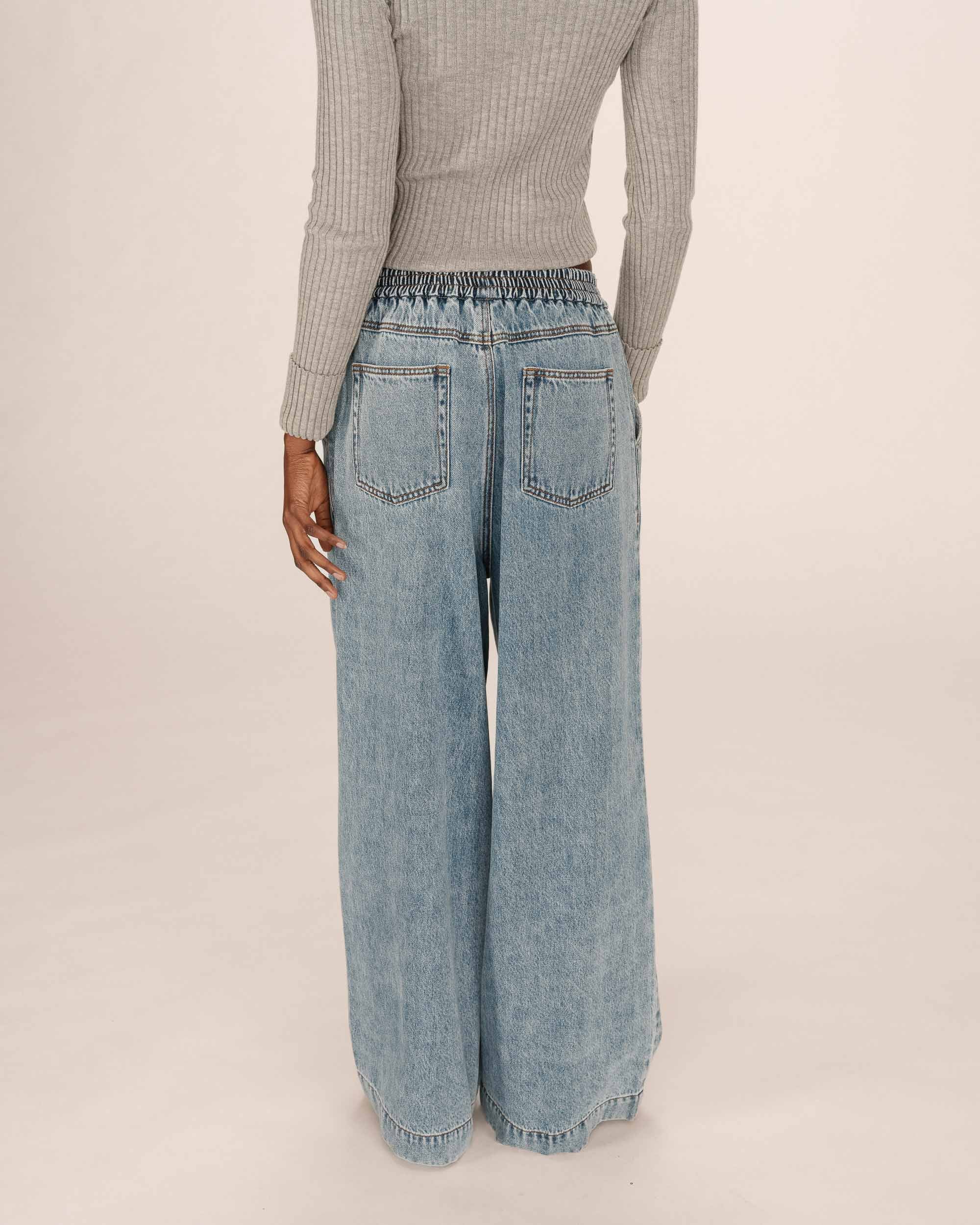 Jean Baggy Light Blue Sacha - Image 5