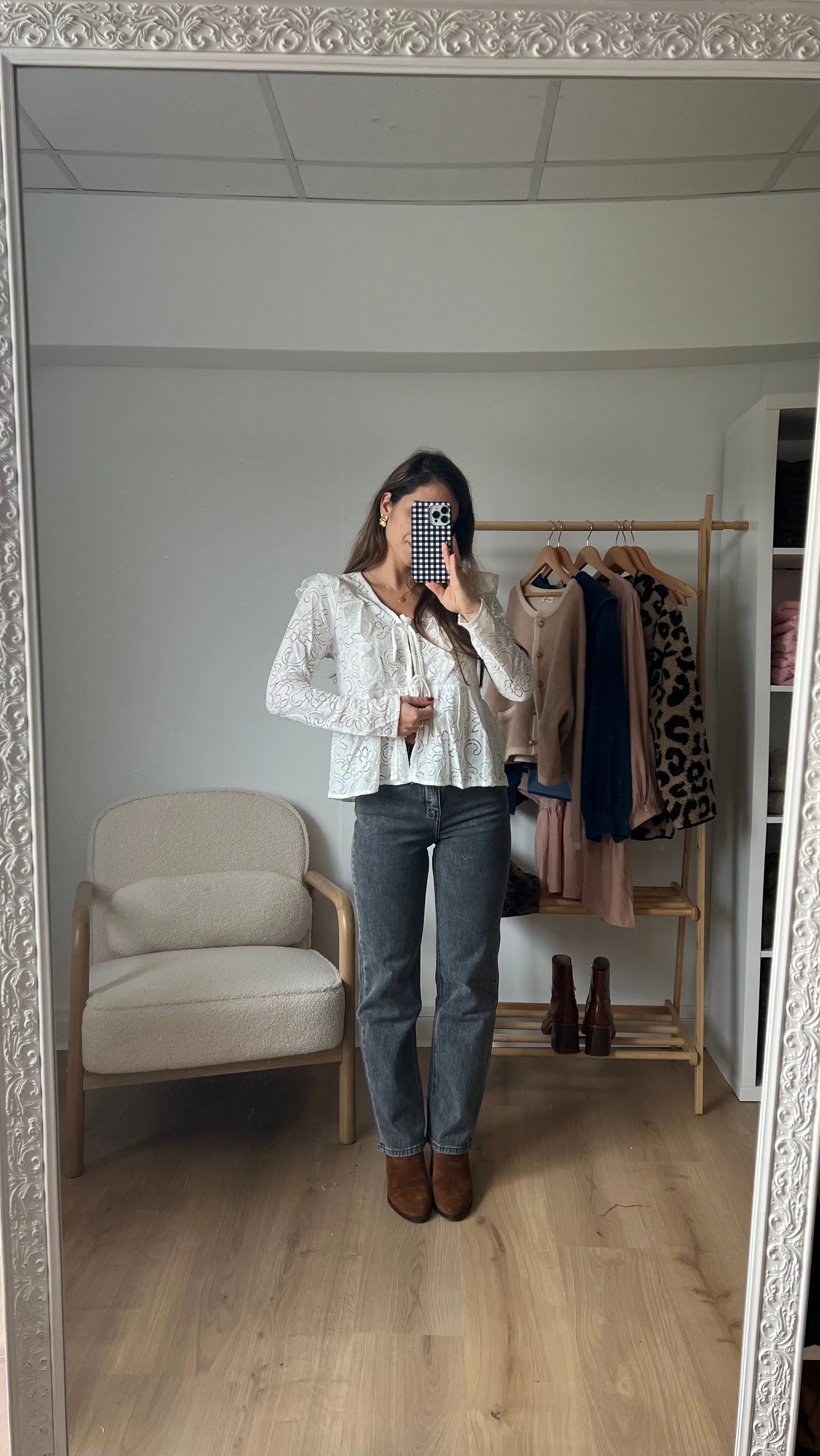 Jean Droit Solange - Gris - Image 13