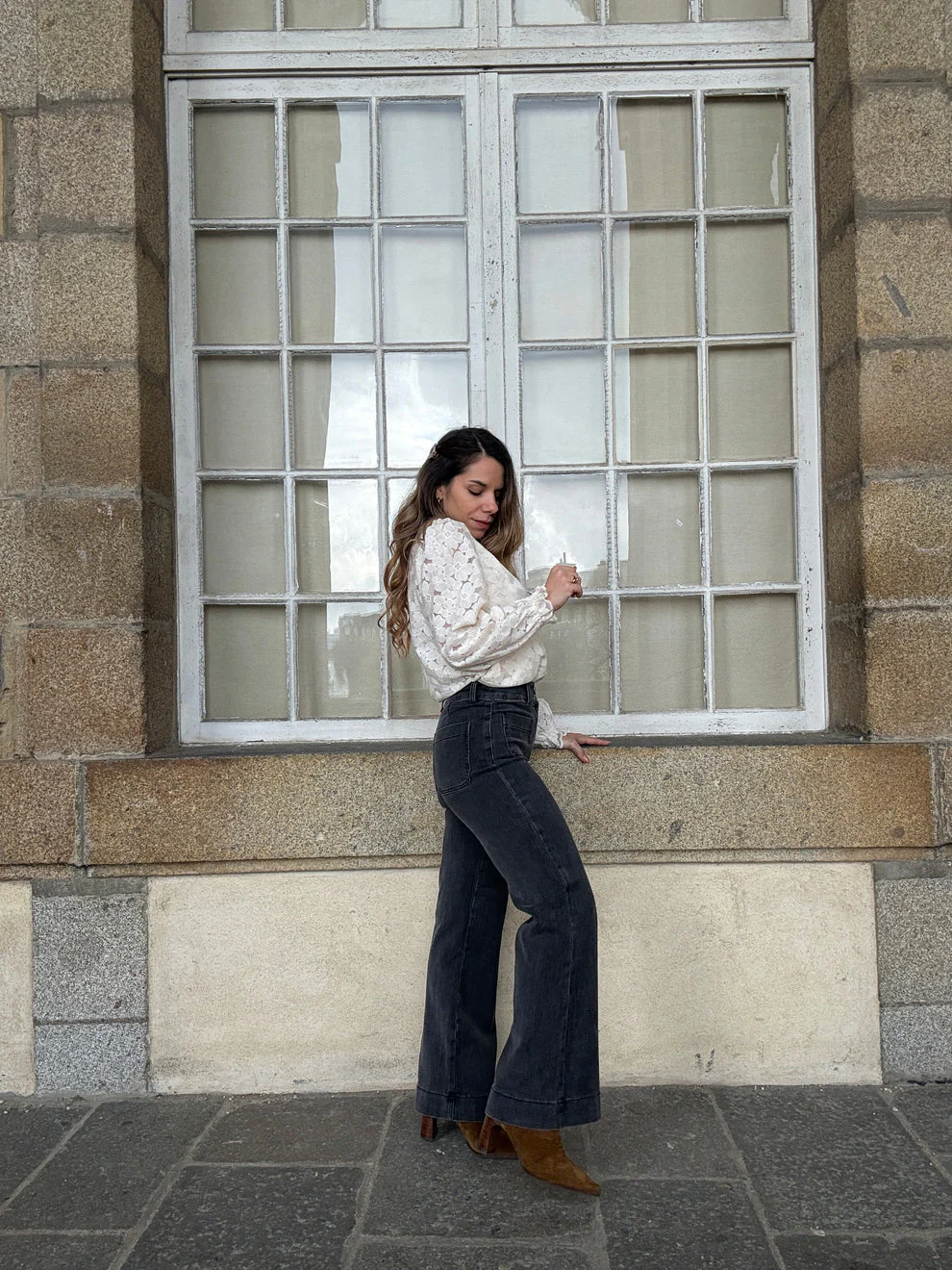 Jean Elenette Gris Anthracite - Image 2