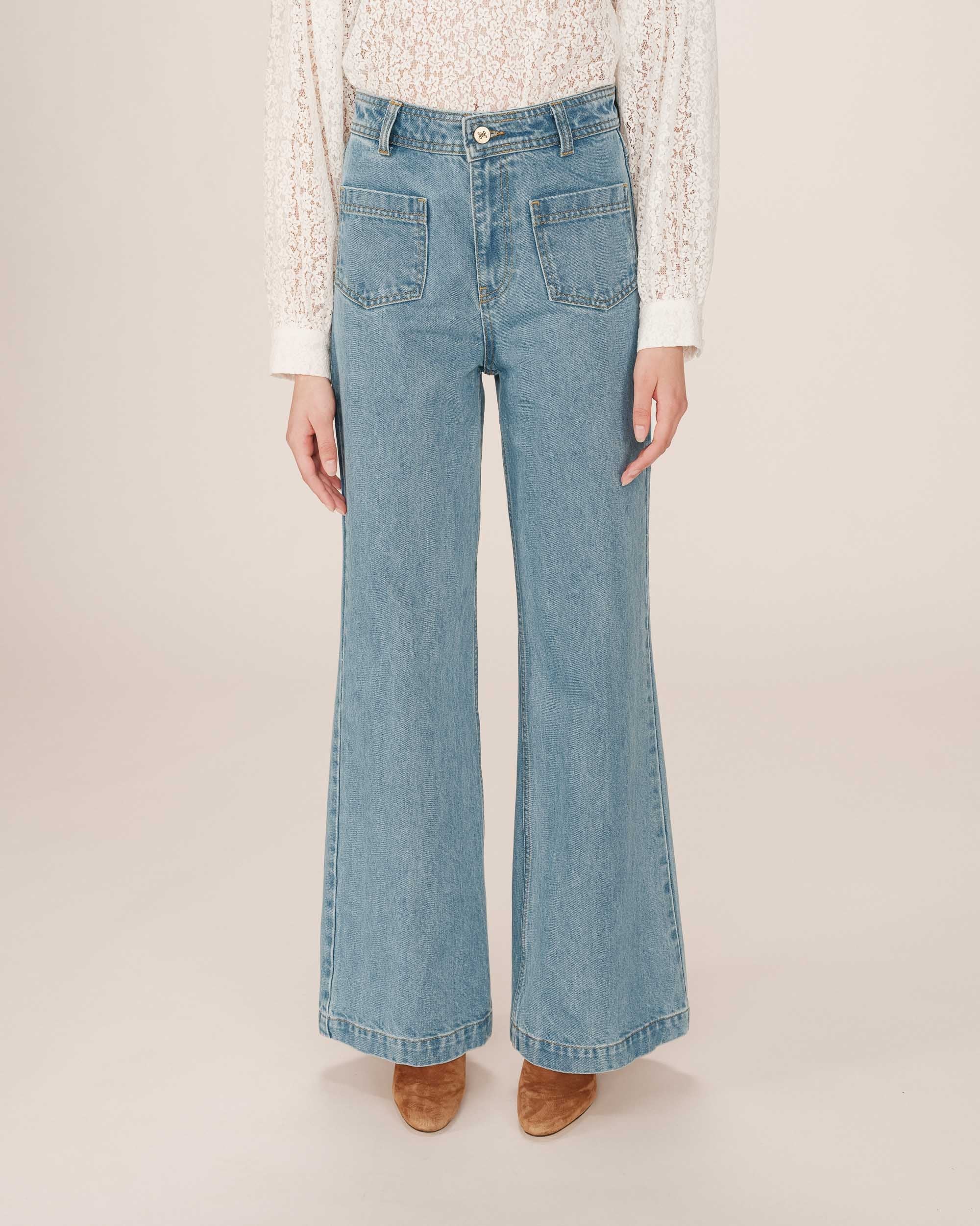 Jean Evase Light Blue Jacob - Image 2