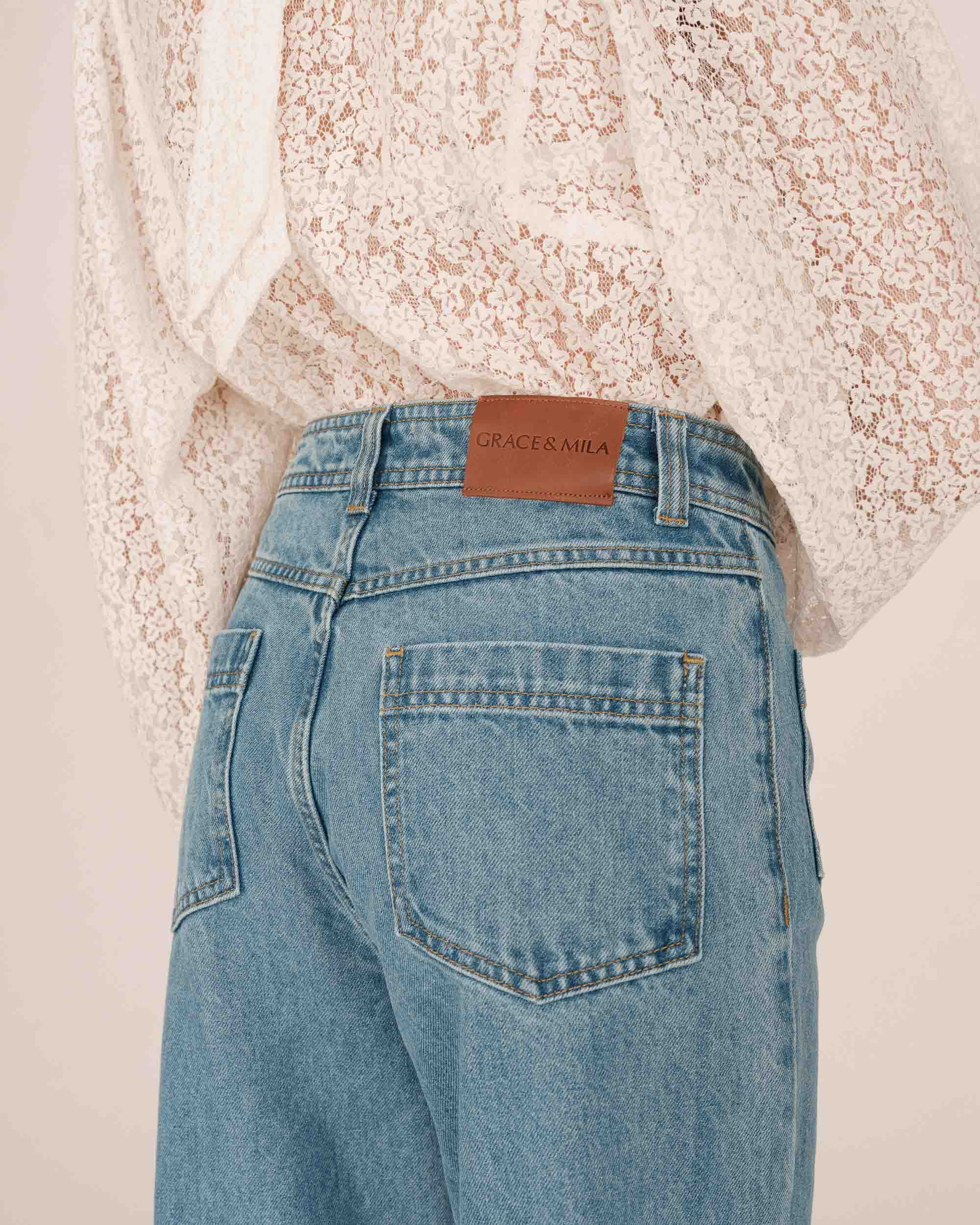 Jean Evase Light Blue Jacob - Image 5