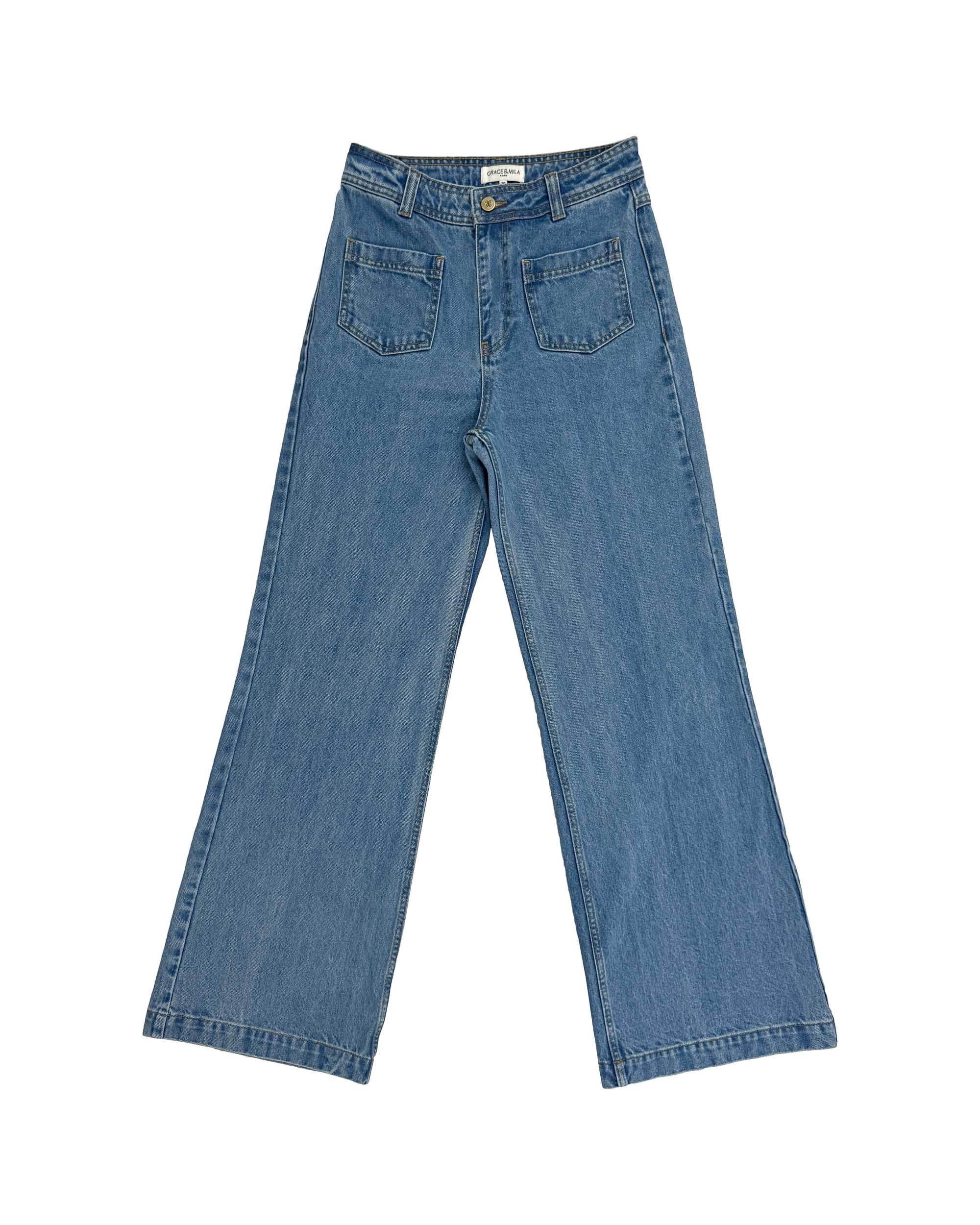 Jean Evase Light Blue Jacob - Image 7