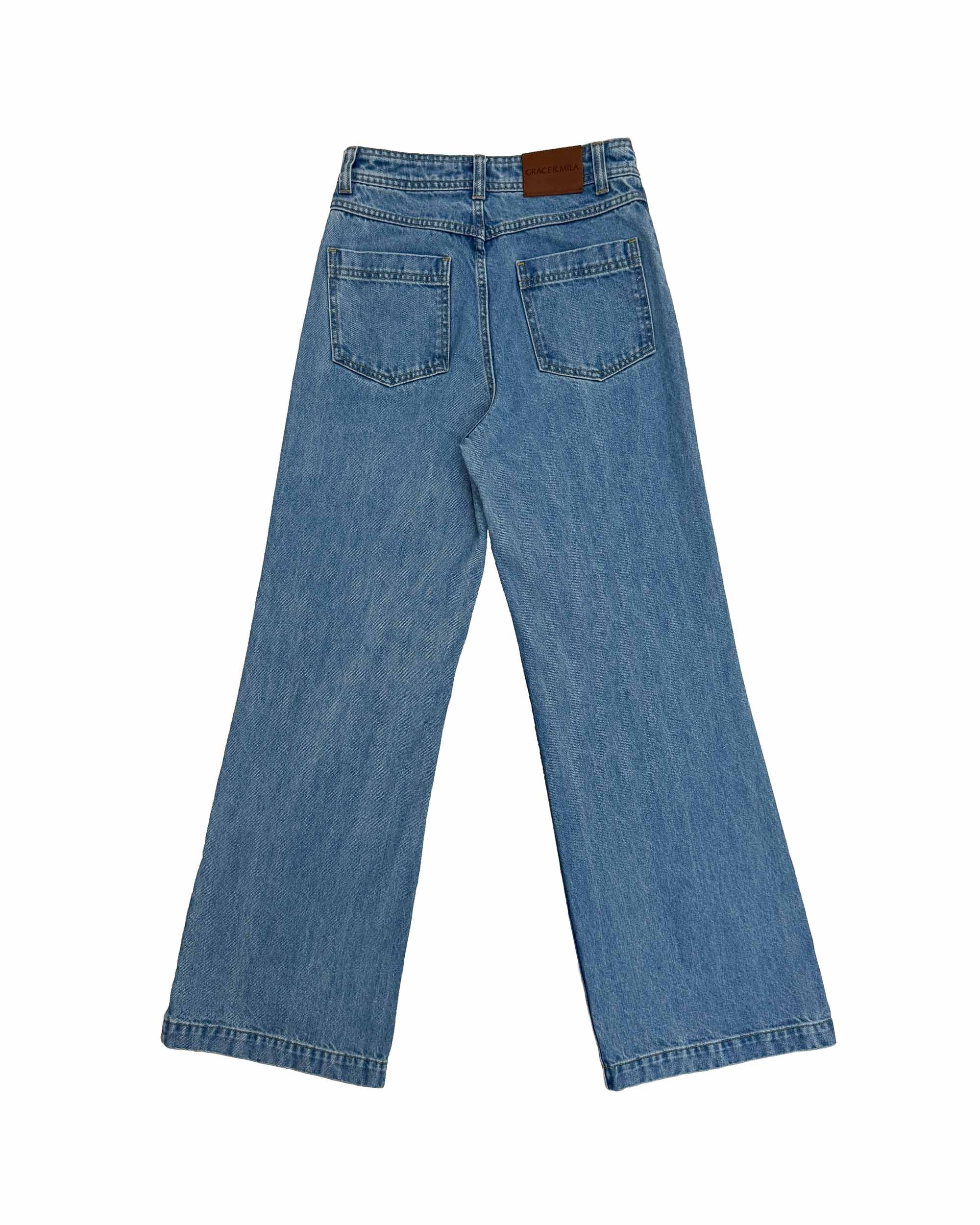 Jean Evase Light Blue Jacob - Image 8