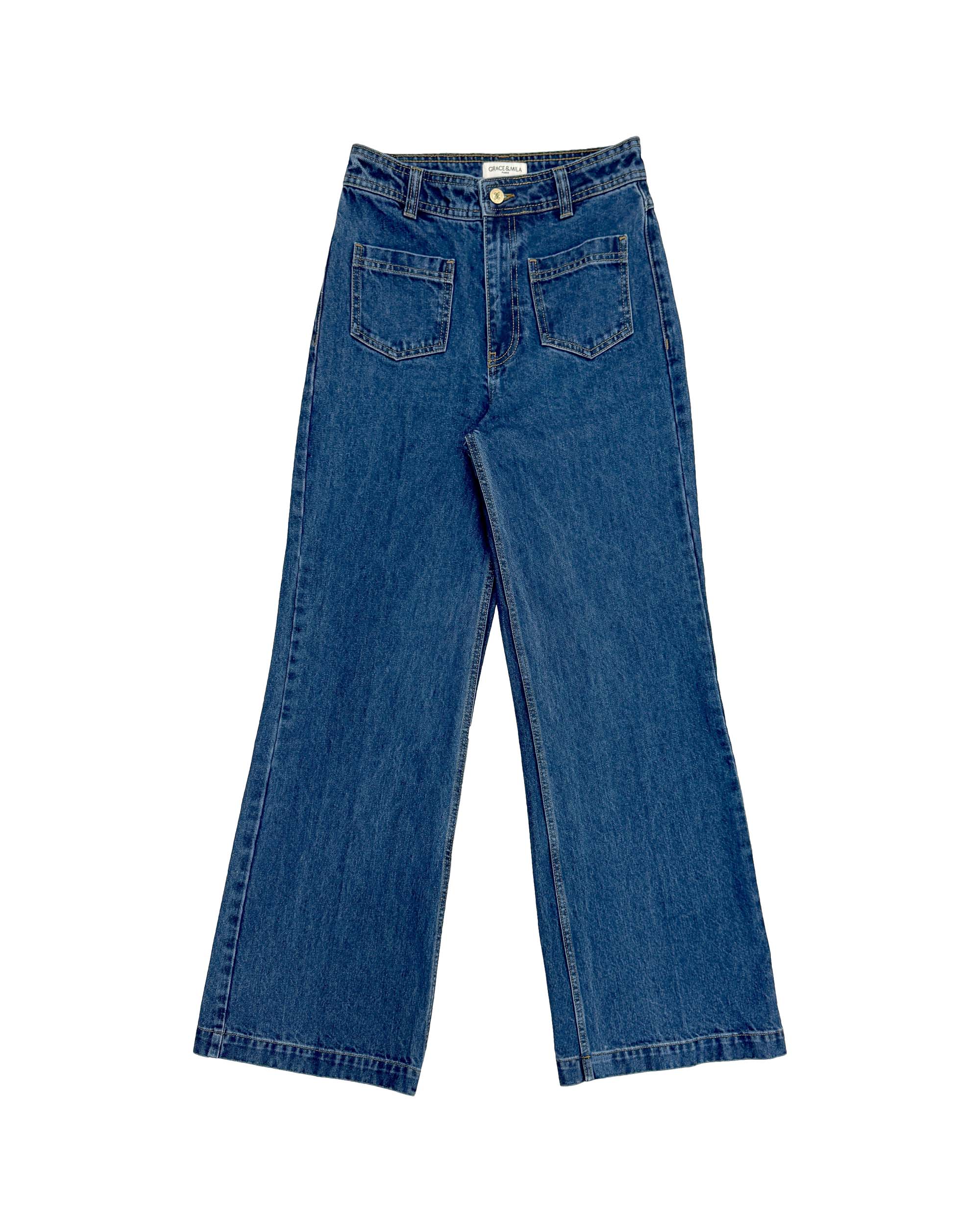 Jean Evase Medium Blue Jacob - Image 8