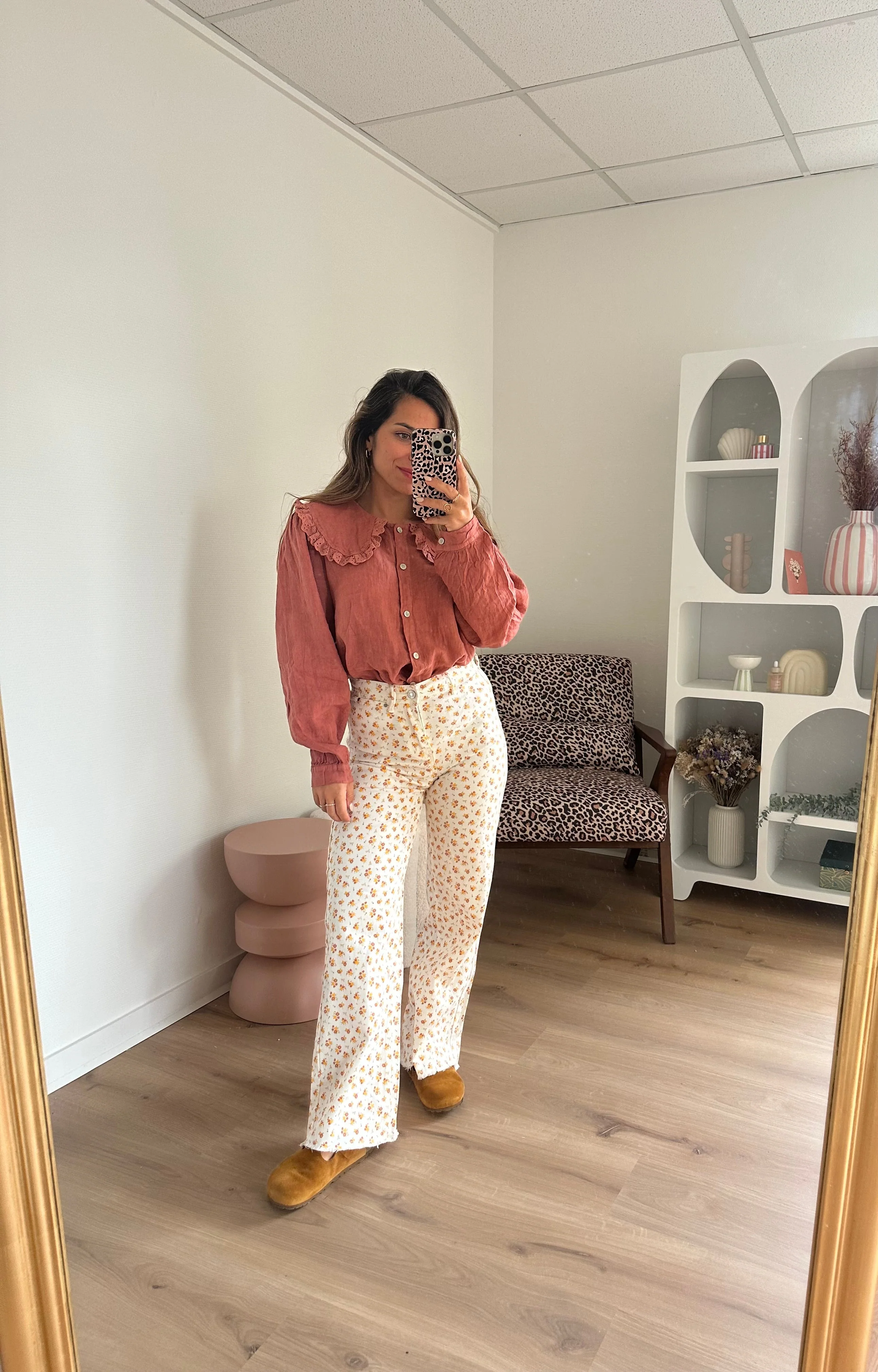 Jean Flare À Fleurs Maria - Image 12