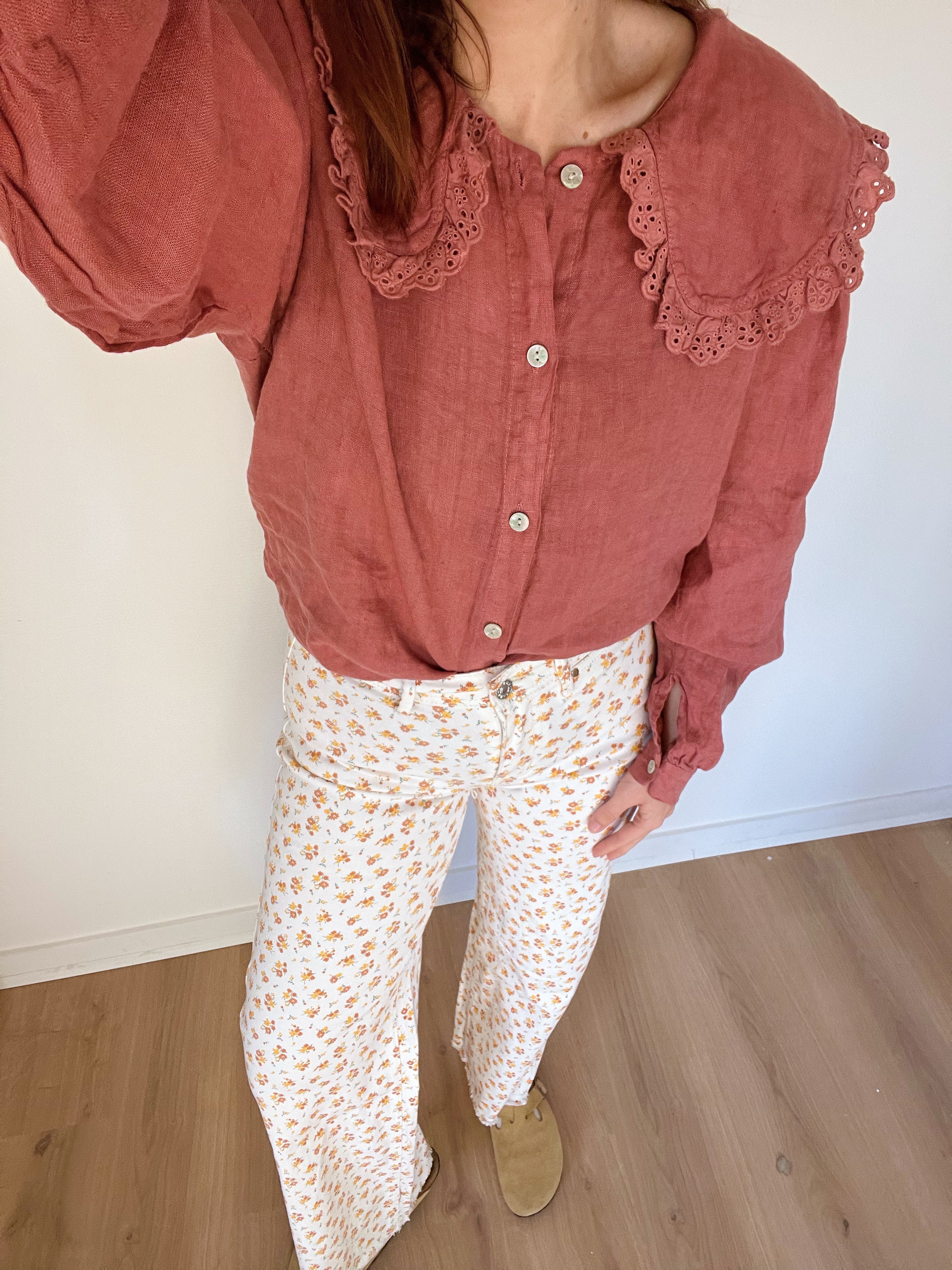 Jean Flare À Fleurs Maria - Image 14