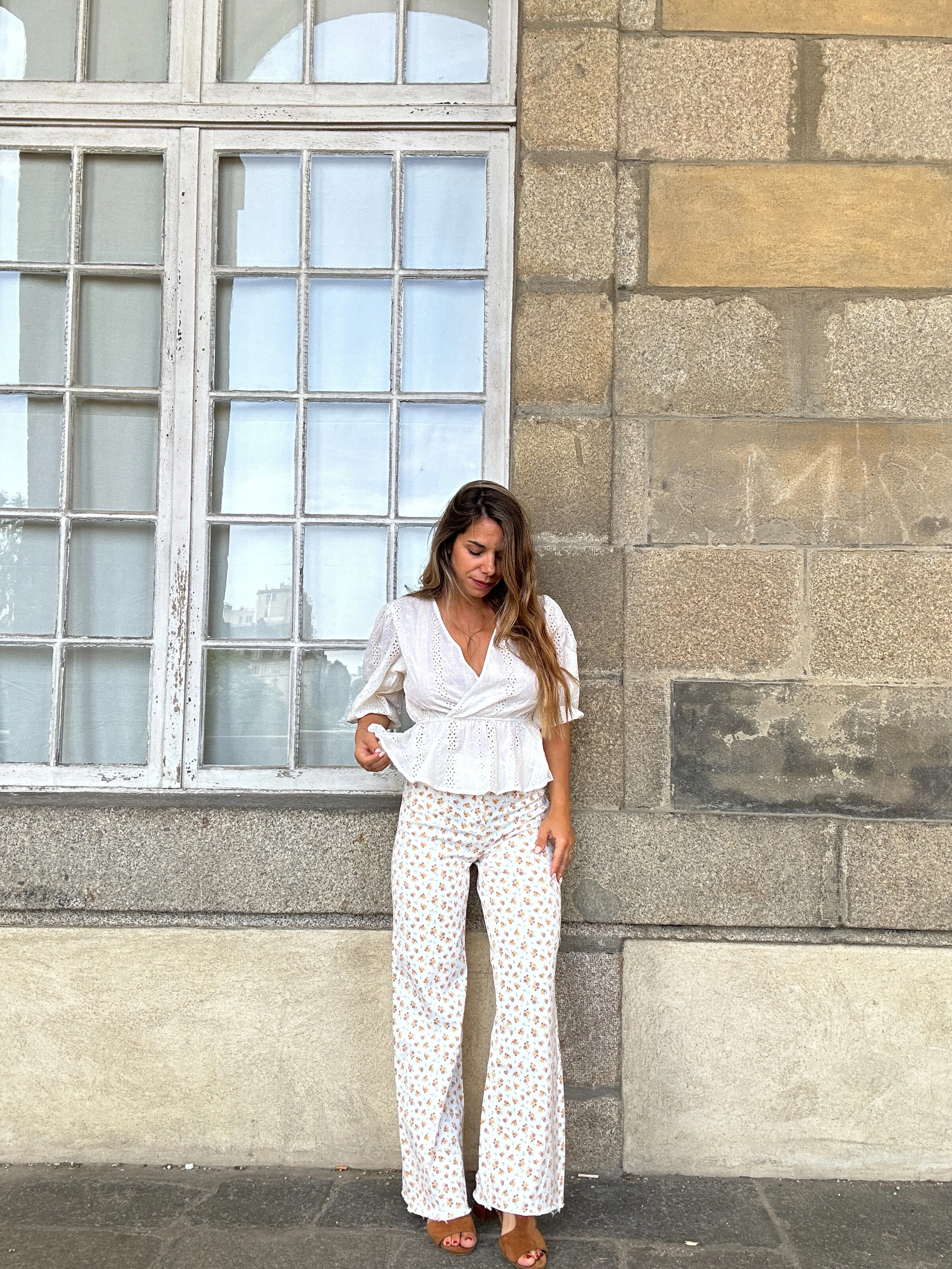 Jean Flare À Fleurs Maria - Image 16