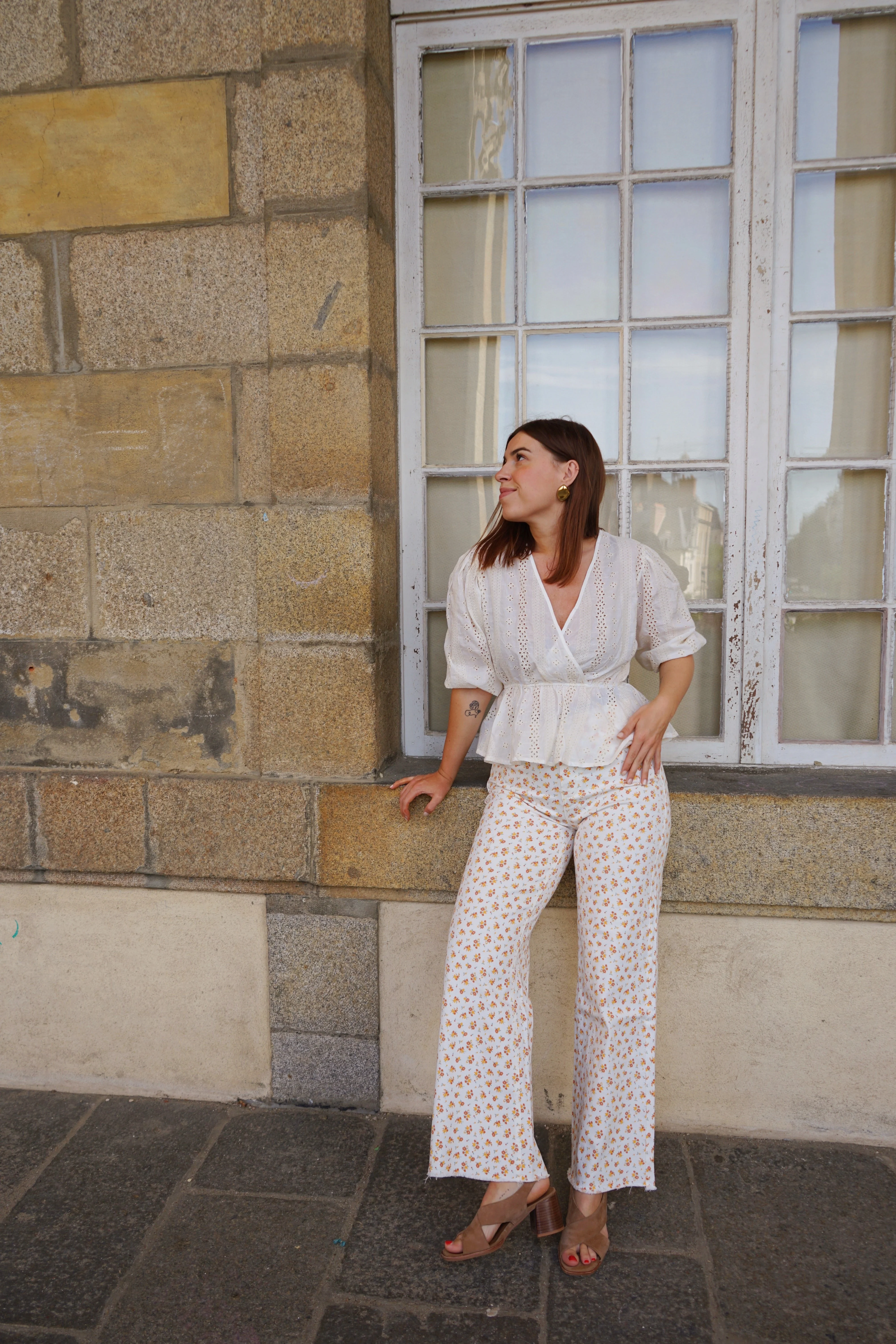 Jean Flare À Fleurs Maria - Image 2