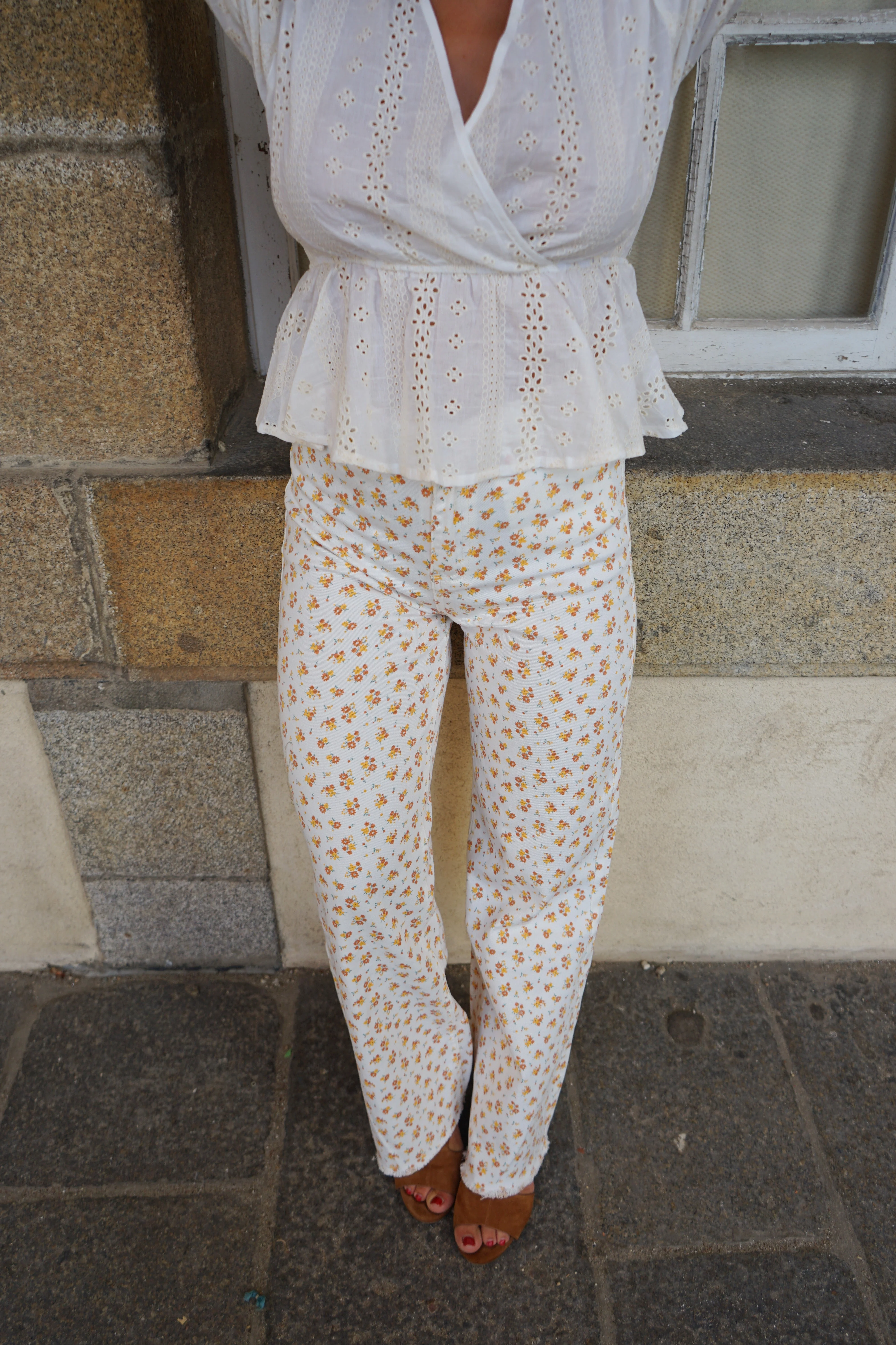Jean Flare À Fleurs Maria - Image 5
