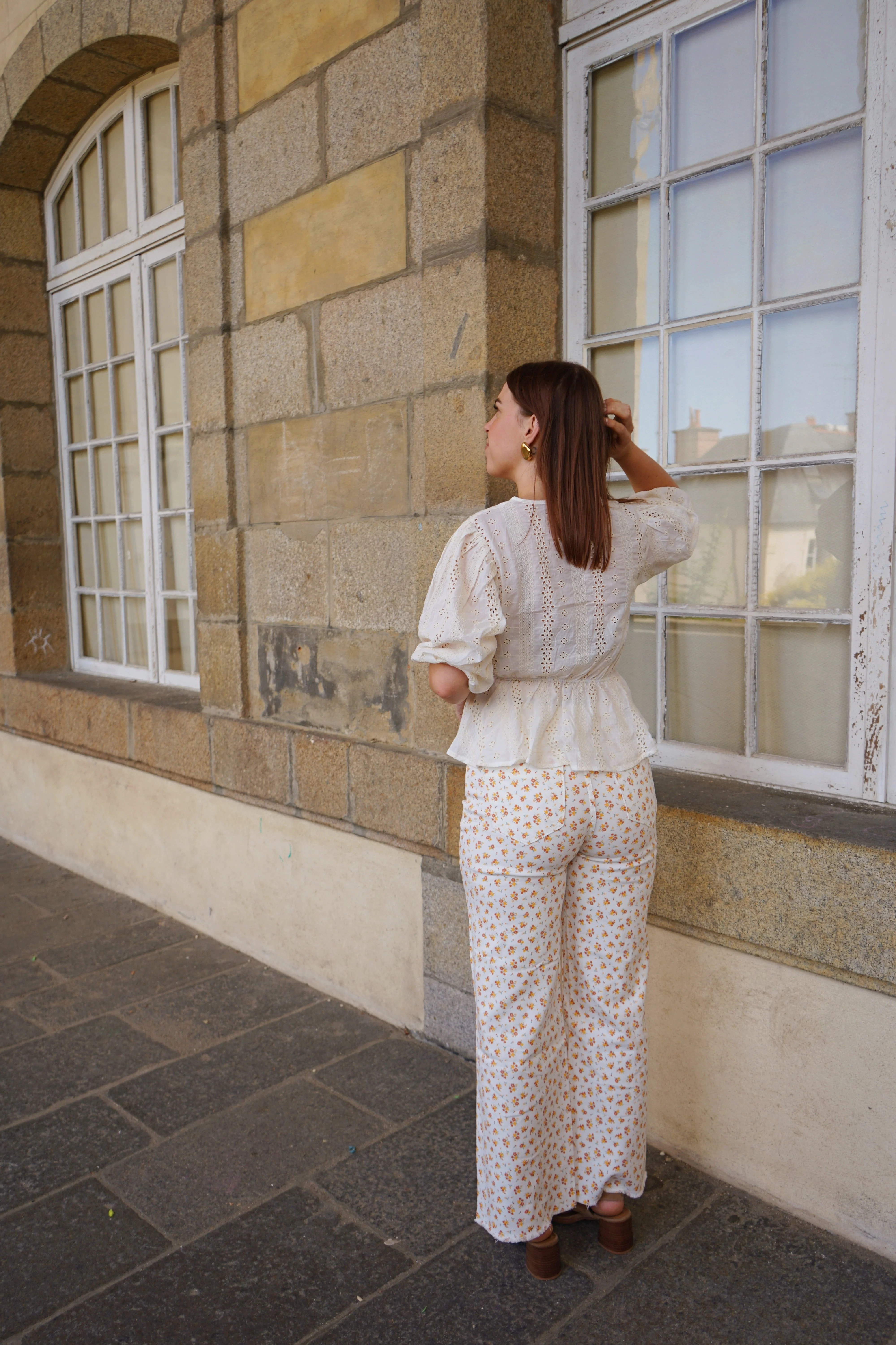 Jean Flare À Fleurs Maria - Image 6