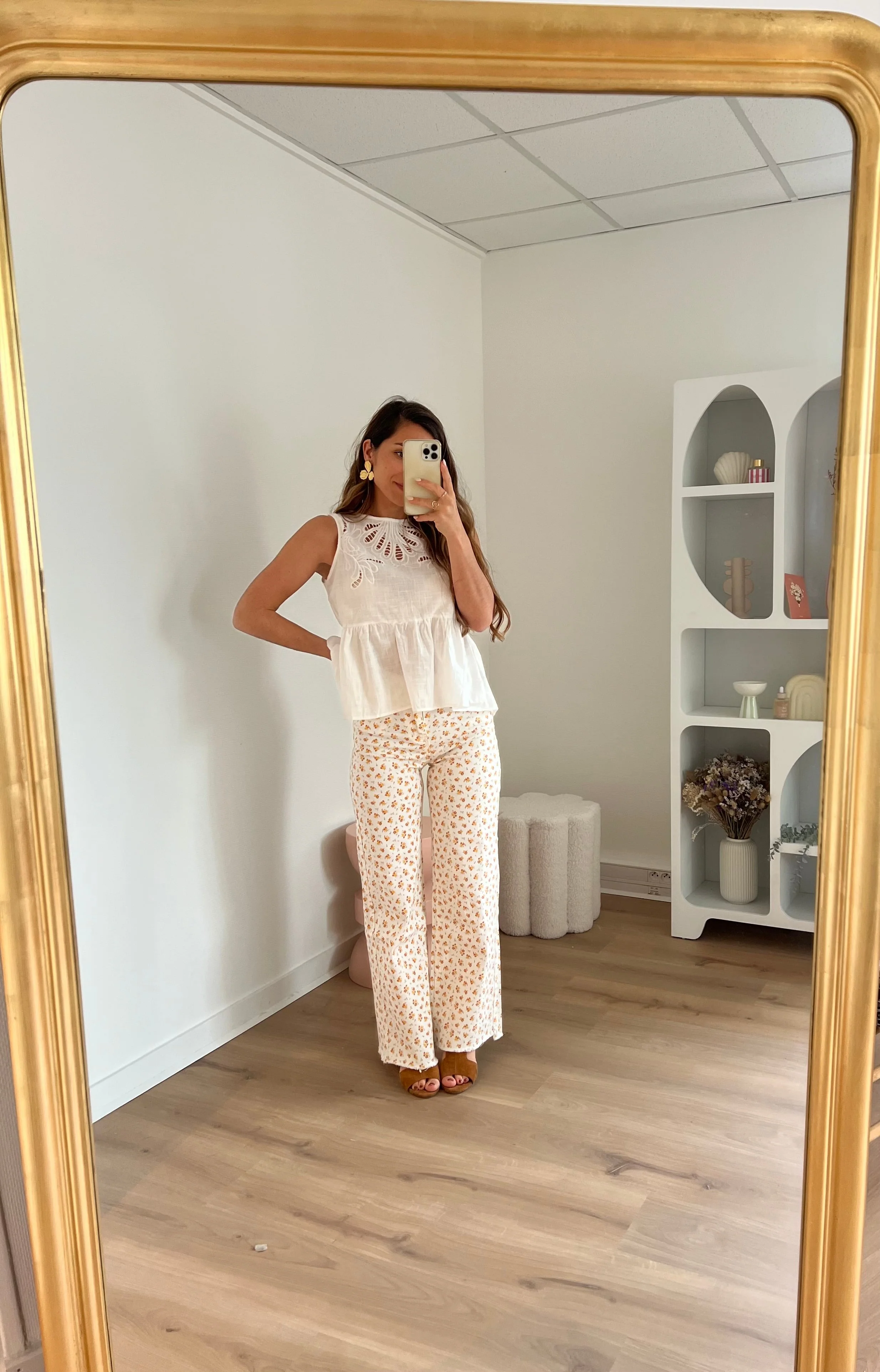 Jean Flare À Fleurs Maria - Image 8