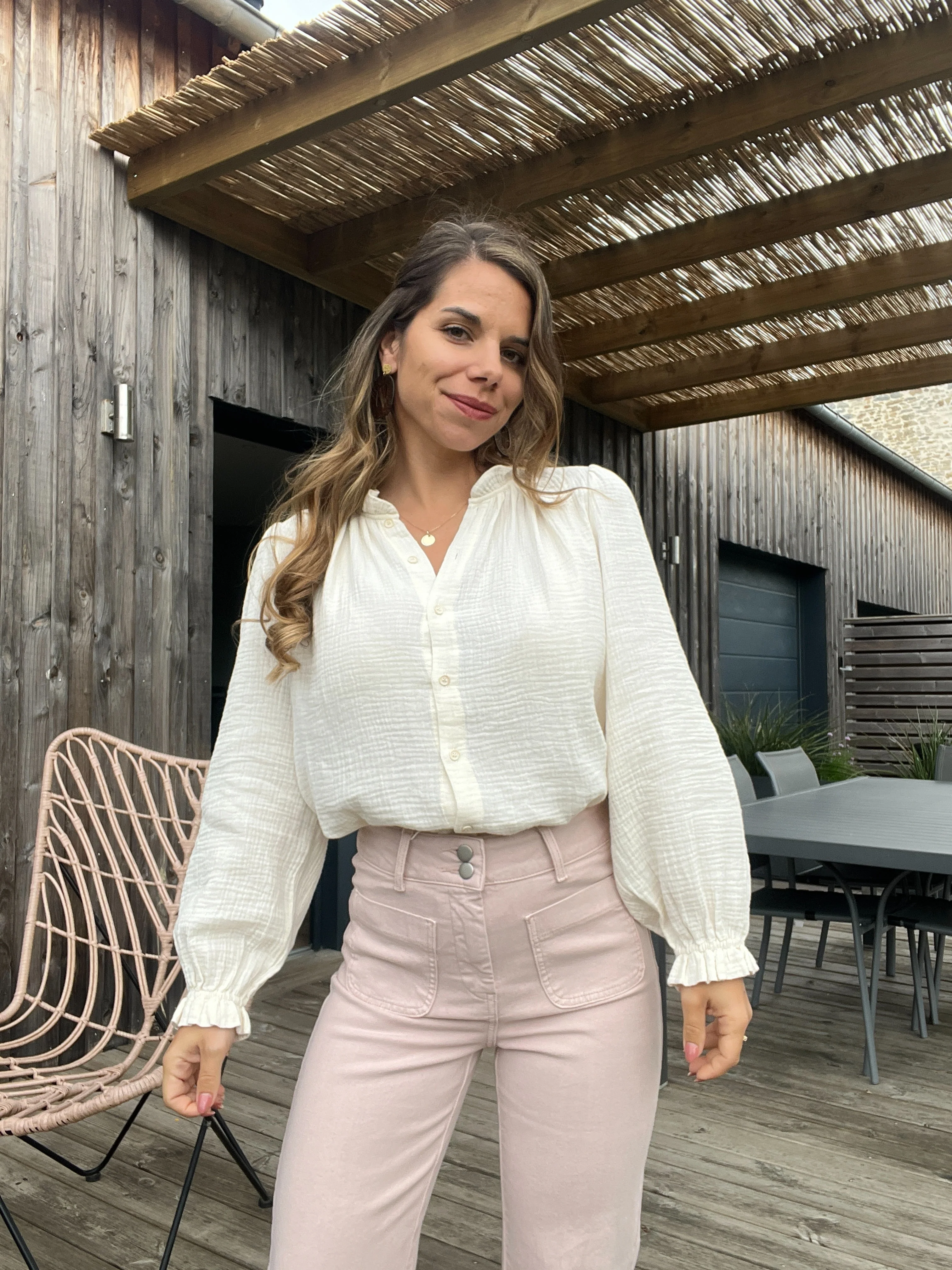 Jean Flare Elenette Rose - Image 2