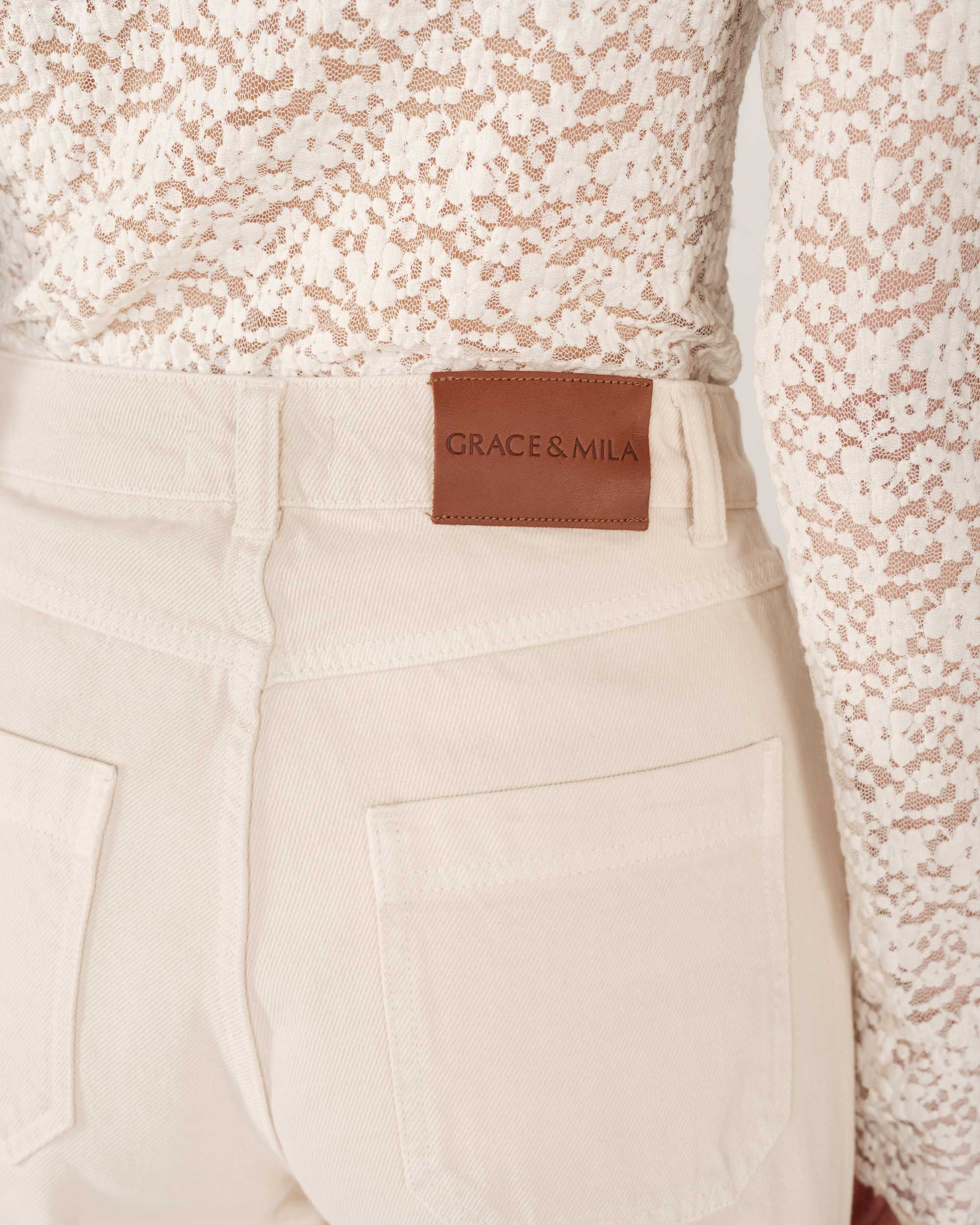 Jean Large Beige James - Image 6