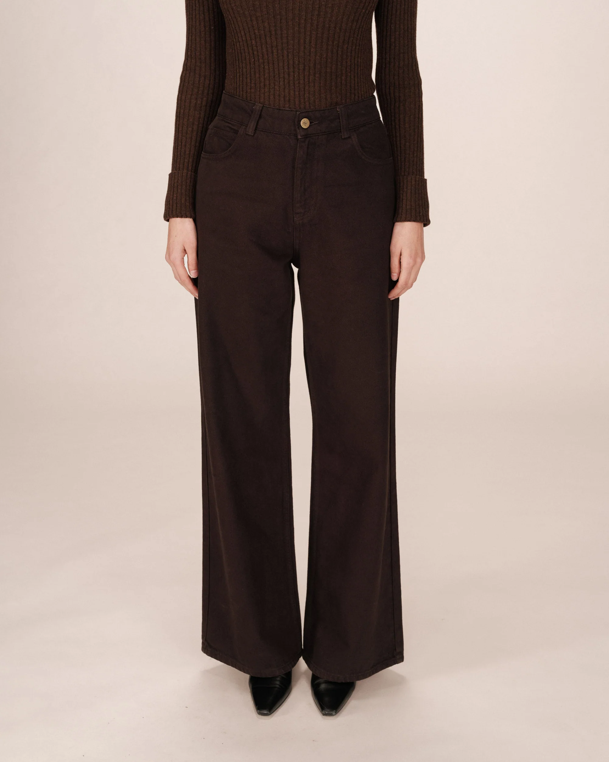 Jean Large Chocolat James - Image 2