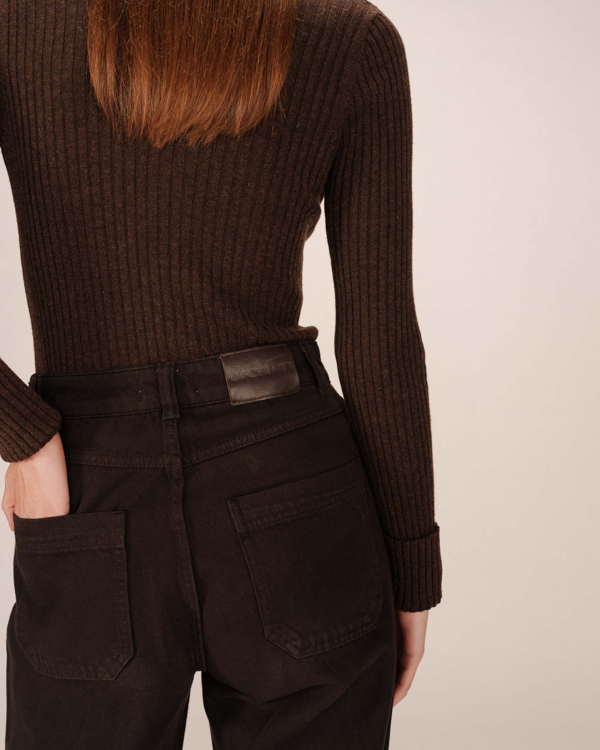 Jean Large Chocolat James - Image 5