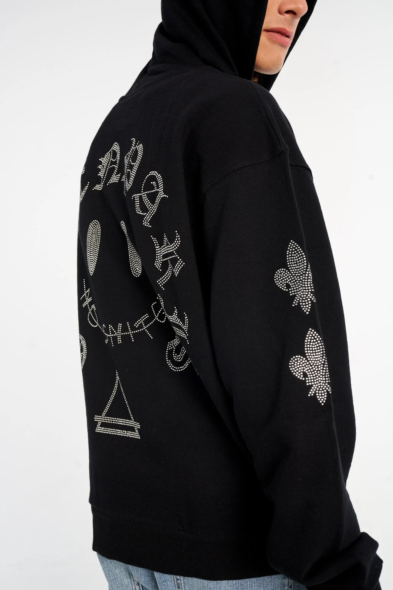 Sweat Jeru Strass - Black - Image 9
