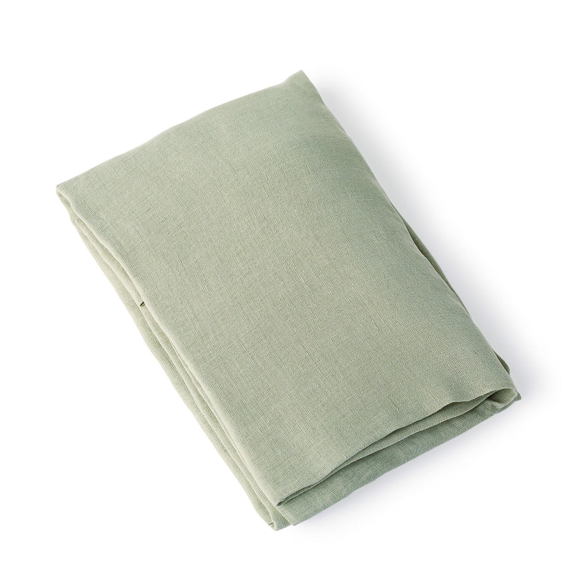 Jeté De Lit - Lin Lavé - Vert Céladon - Camille - Image 3