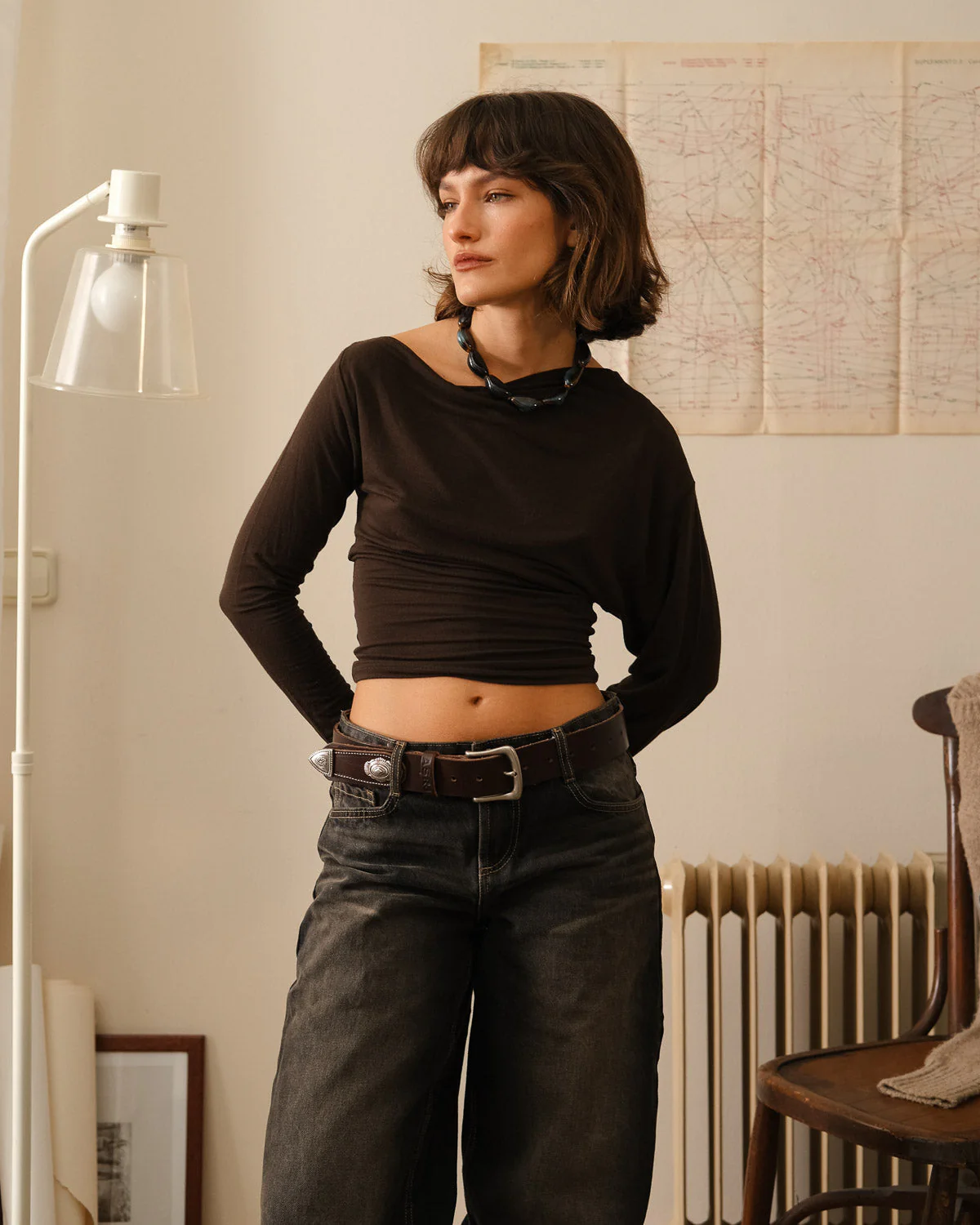 Ceinture Jolene - Chocolat - Image 3